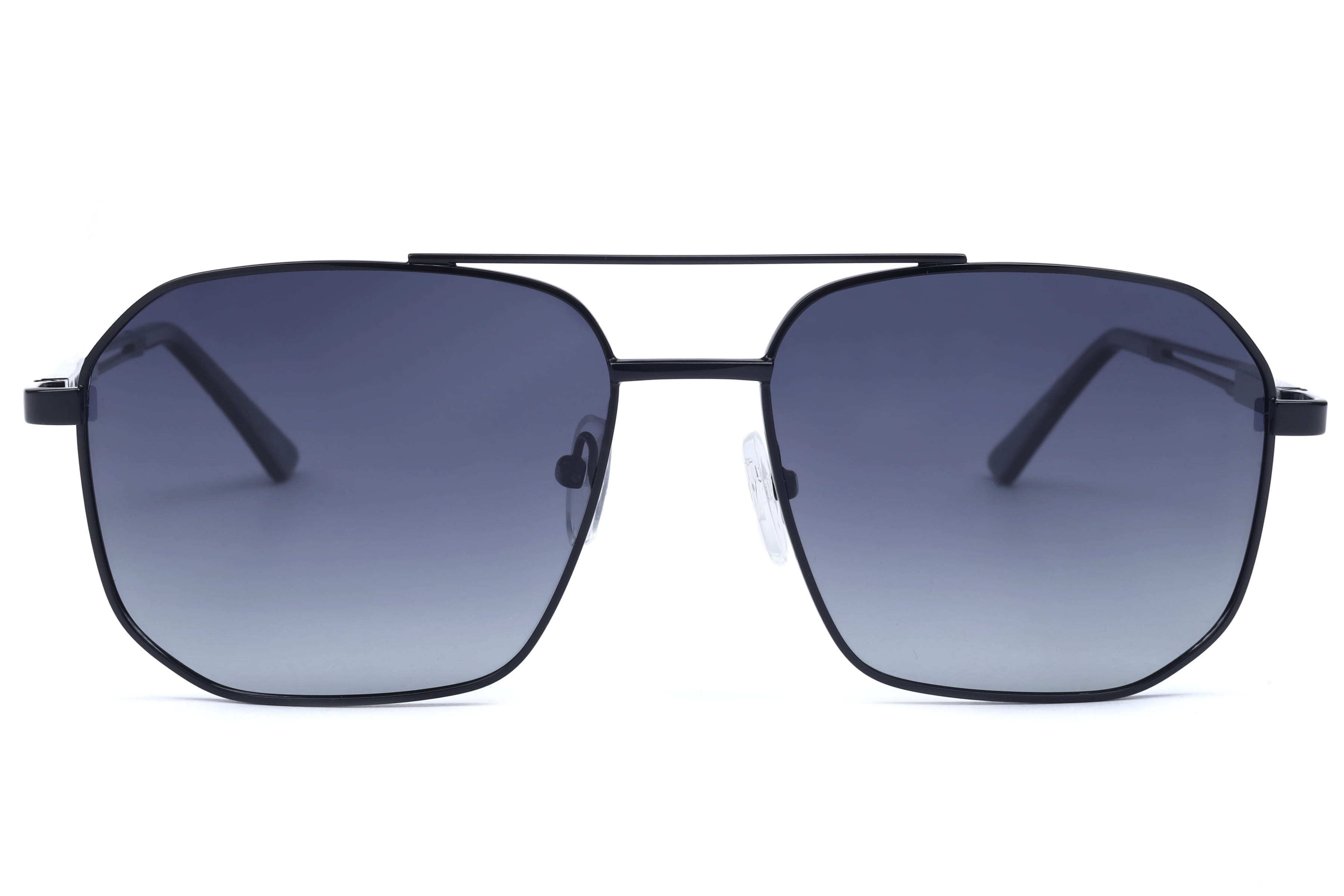 Inspira 6397 Sunglass Black Male Full Metal — Black frame