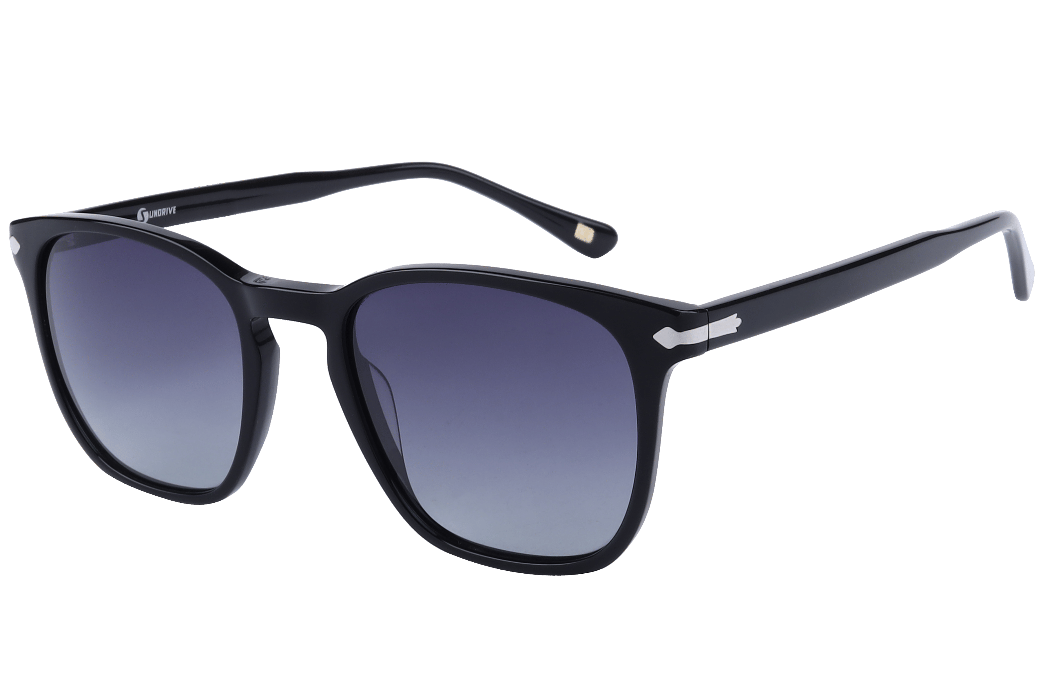 Inspira AT8523 Sunglass Black Male Full Shell — Black frame