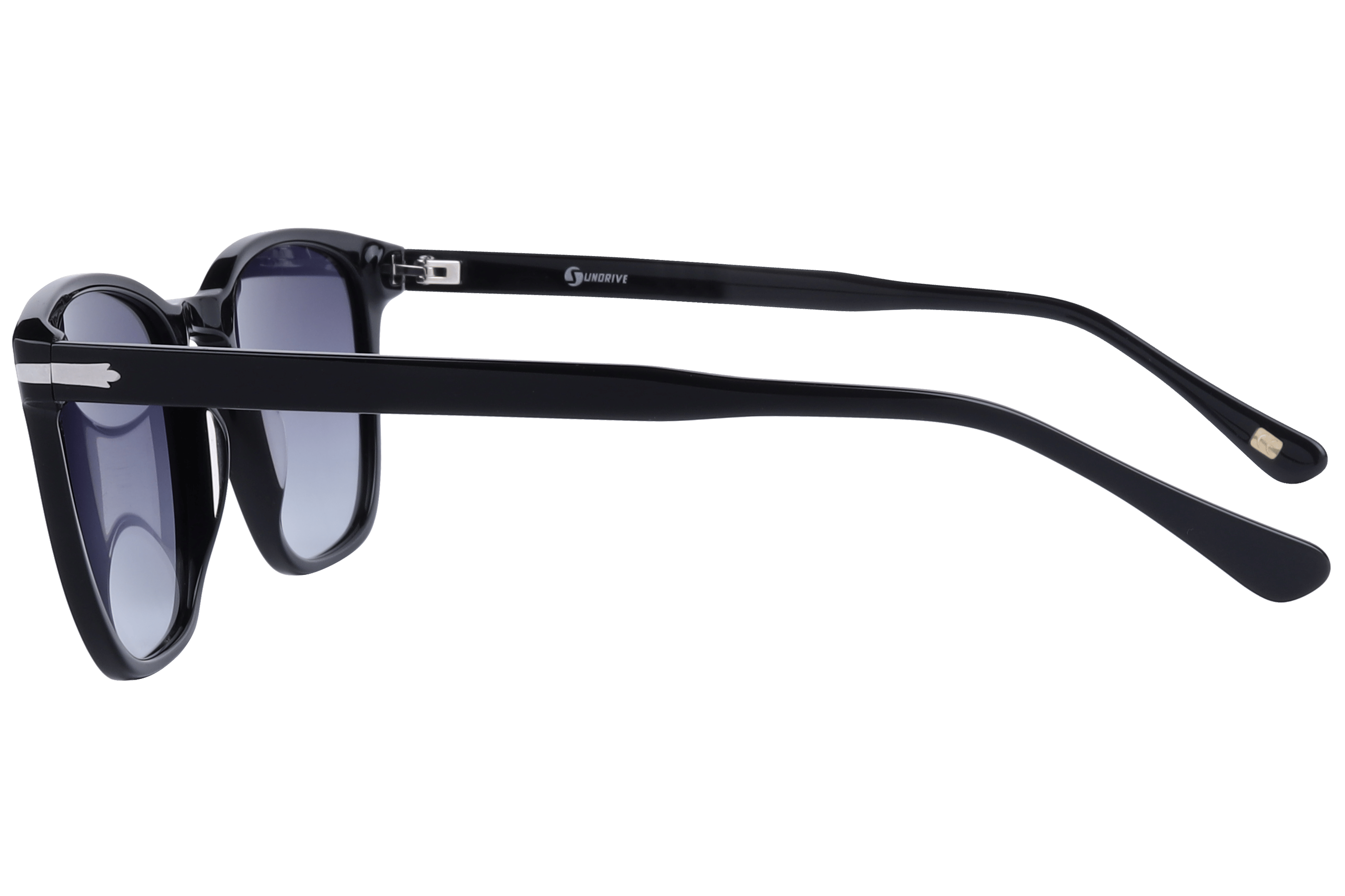 Inspira AT8523 Sunglass Black Male Full Shell Sunglass — Black frame — view 3