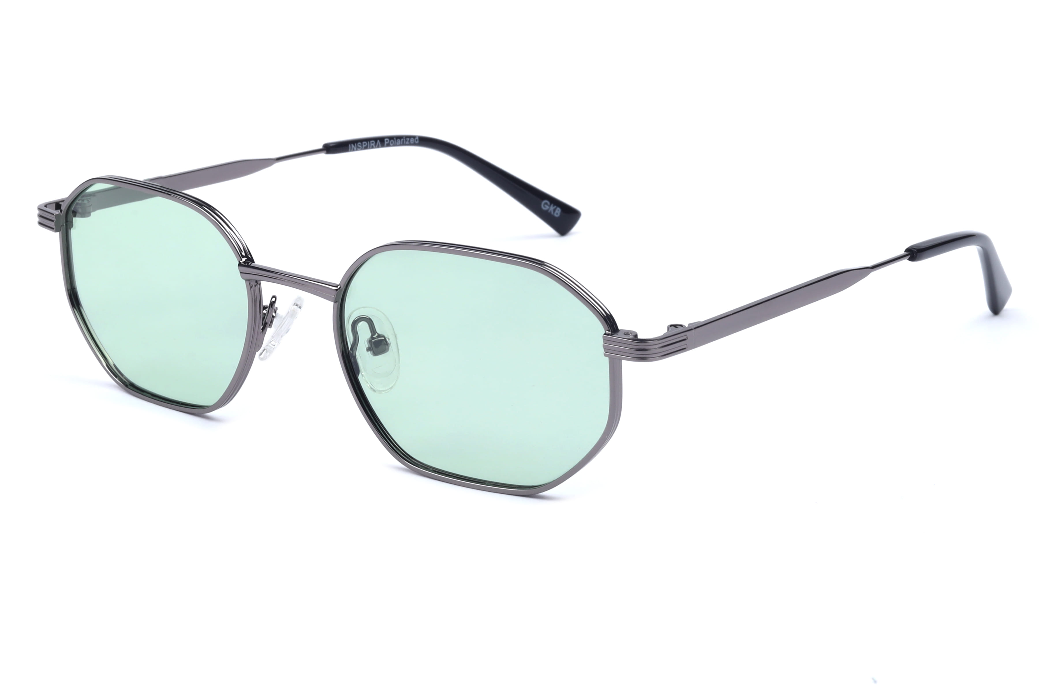 Inspira GS7010 Sunglass Gun Metal Unisex Full Metal — Gun Metal frame