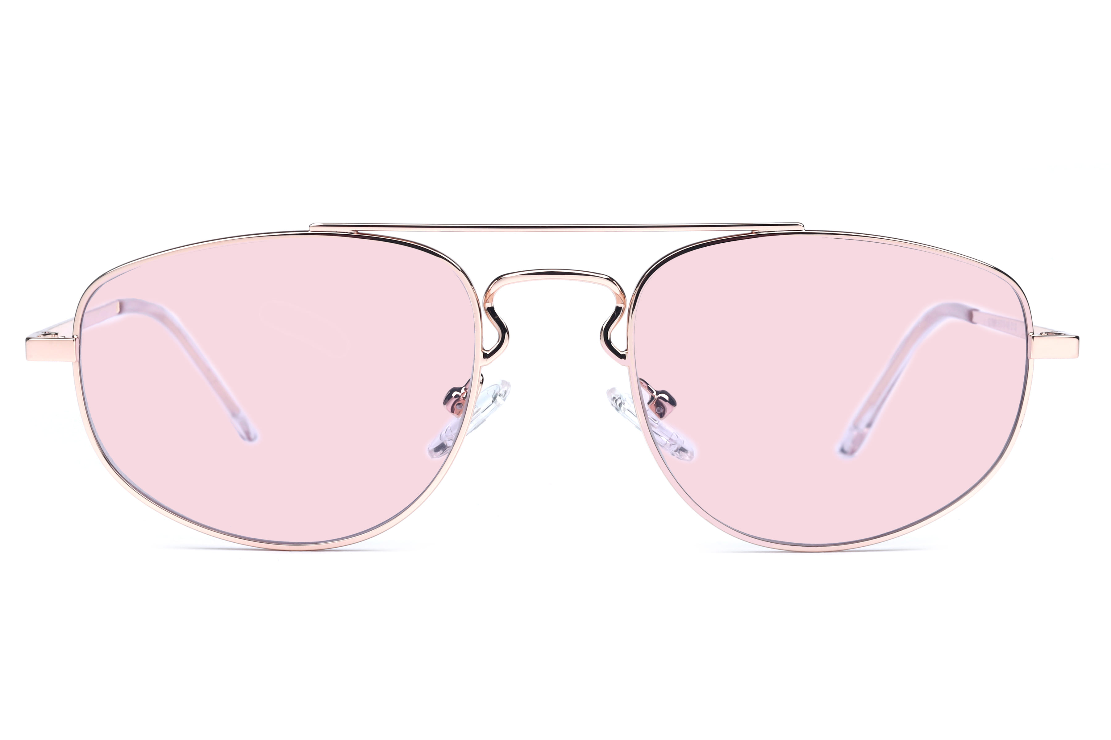 Inspira GLT9086 Sunglass Gold Unisex Full Metal — Gold frame