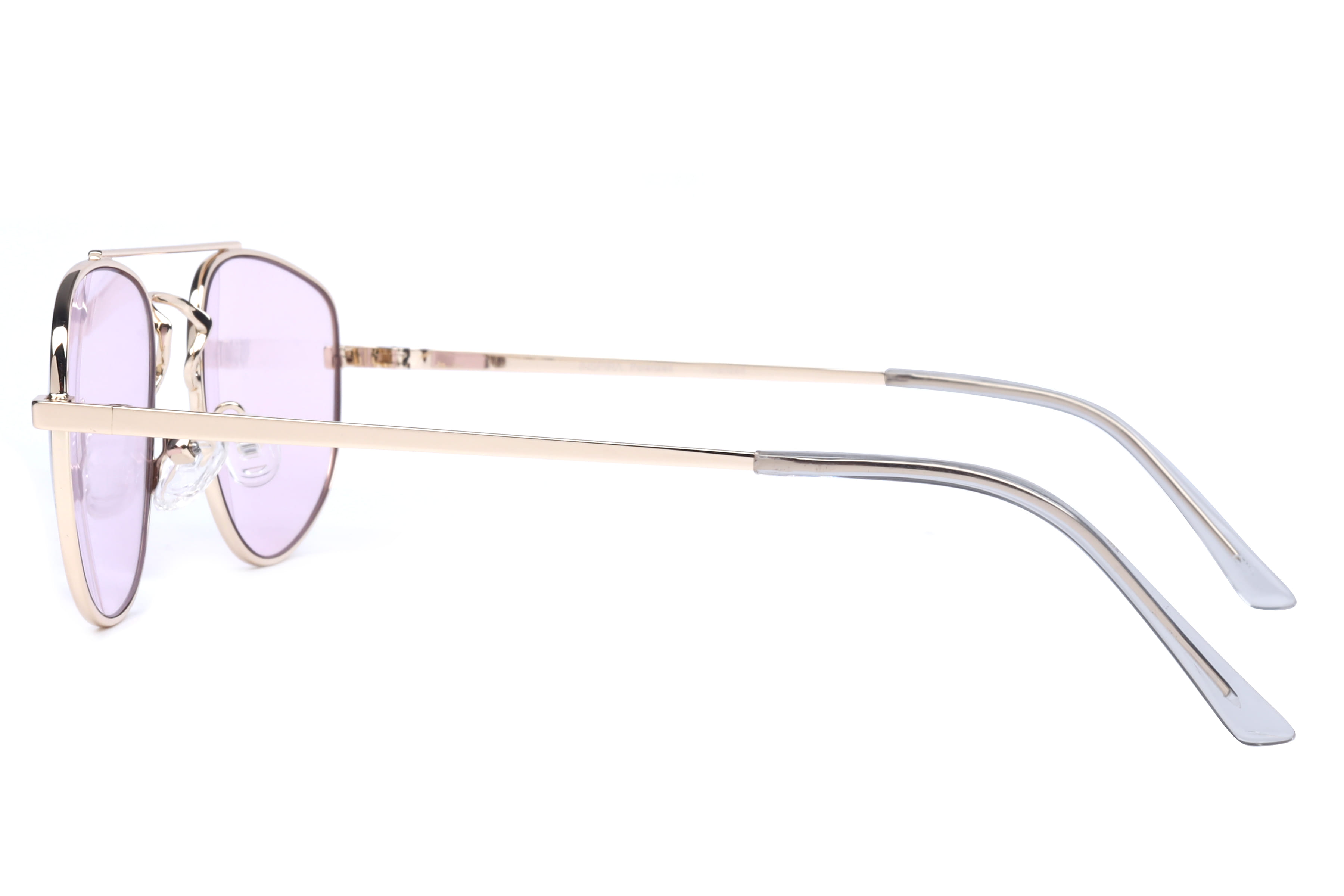 Inspira GLT9086 Sunglass Gold Unisex Full Metal Sunglass — Gold frame — view 9