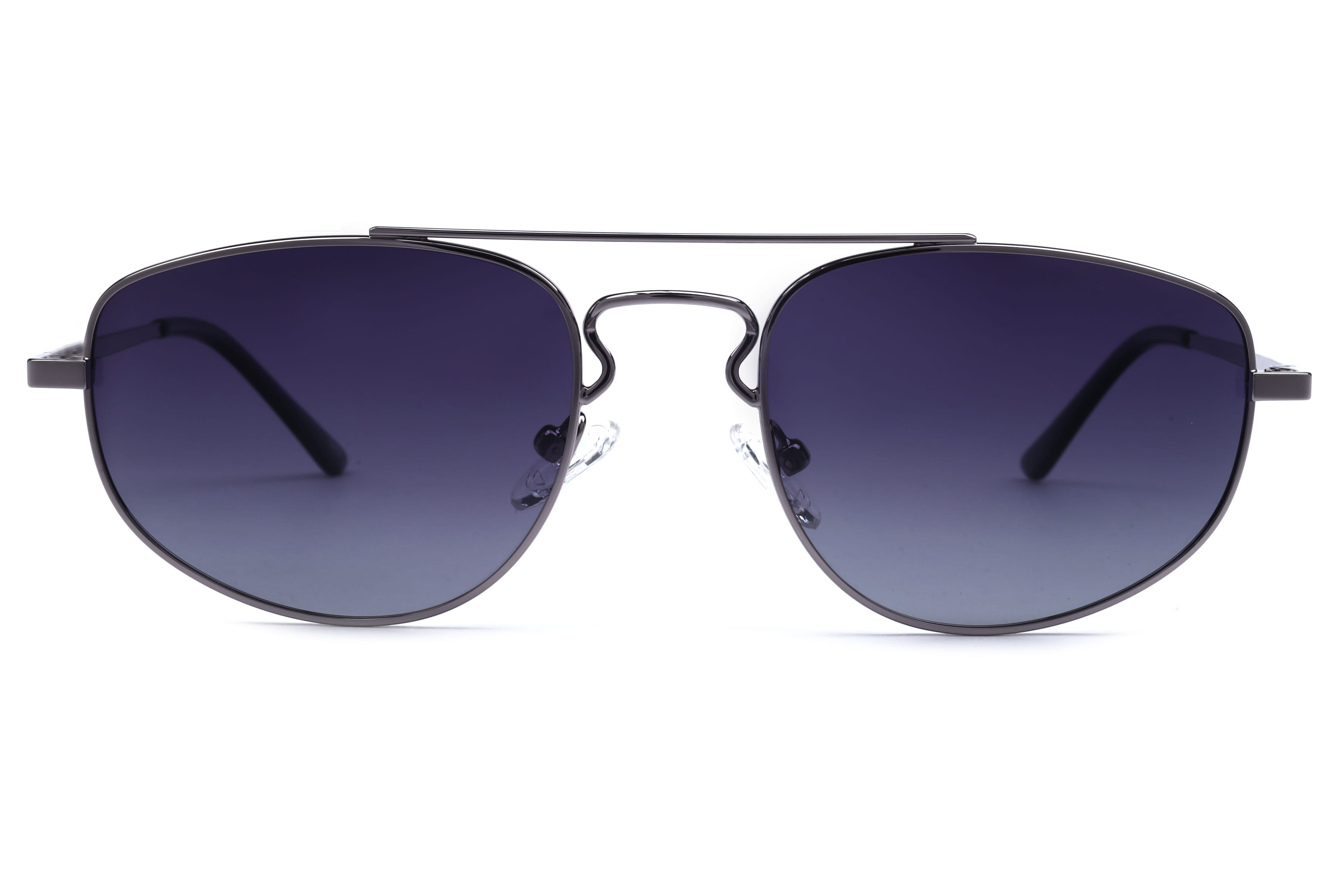 Inspira GLT9086 Sunglass Gun Metal Unisex Full Metal — Gun Metal frame