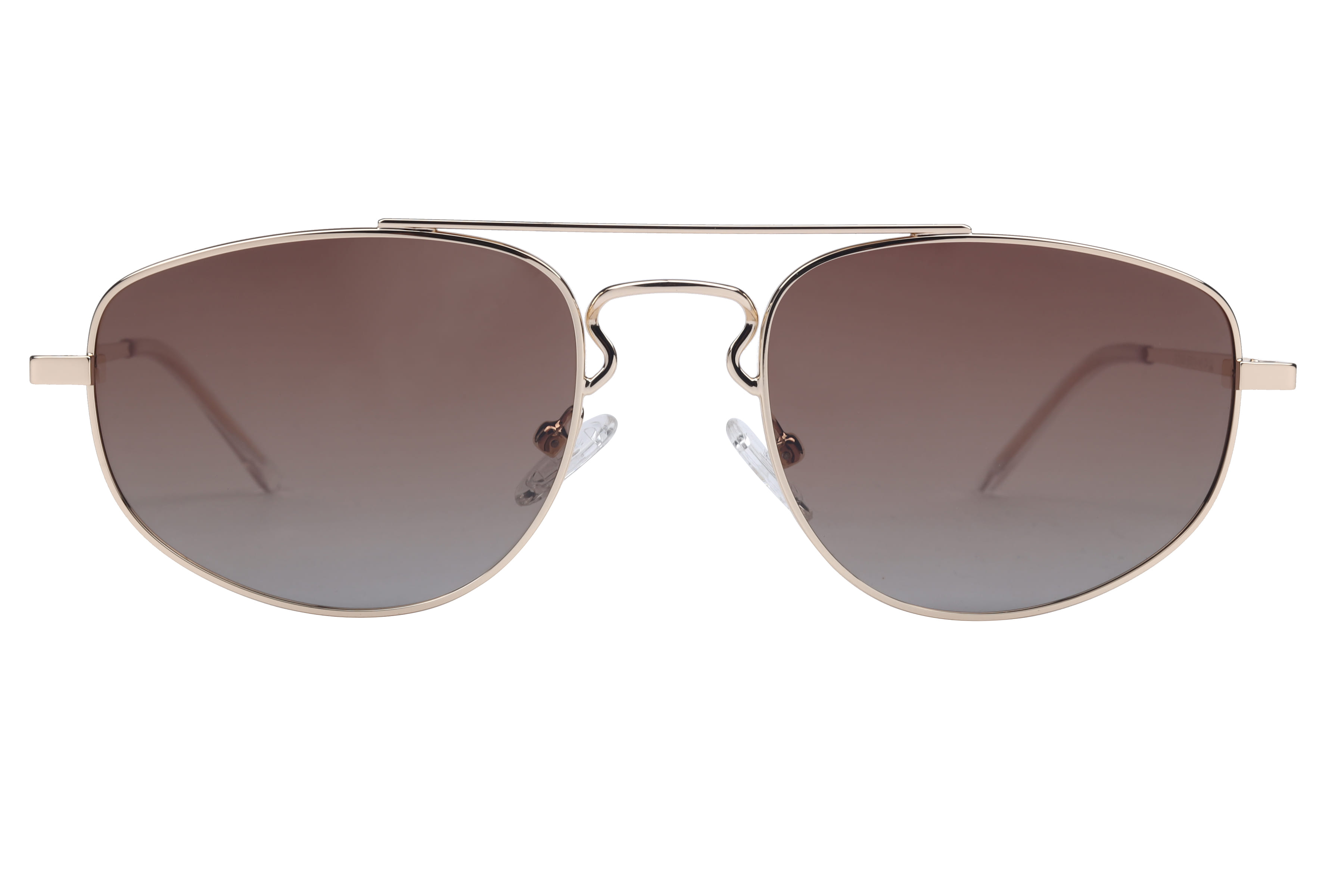 Inspira GLT9086 Sunglass Gold Unisex Full Metal — Gold frame