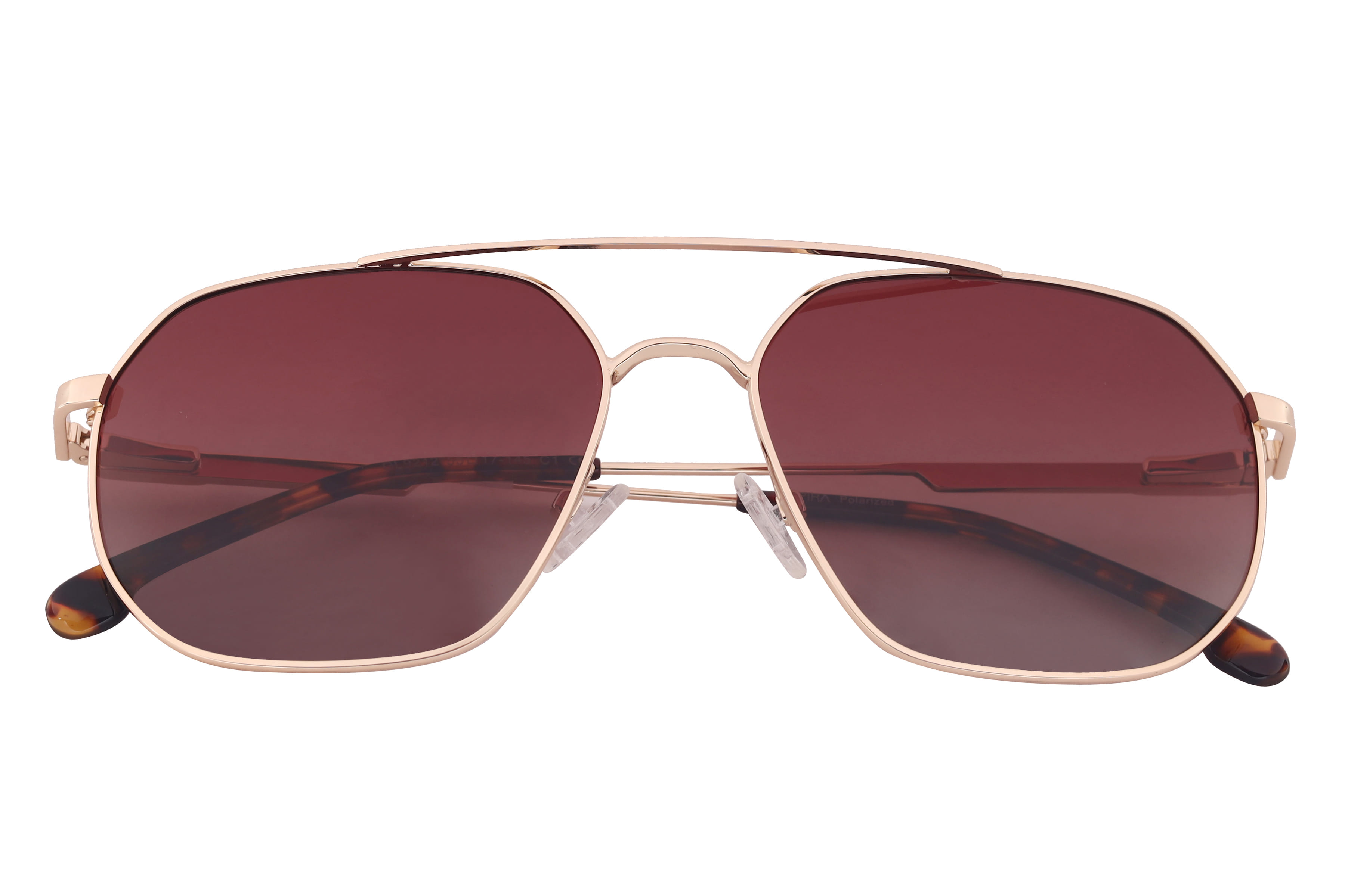 Inspira GL9212 Sunglass Gold Male Full Metal Sunglass — Gold frame — view 3