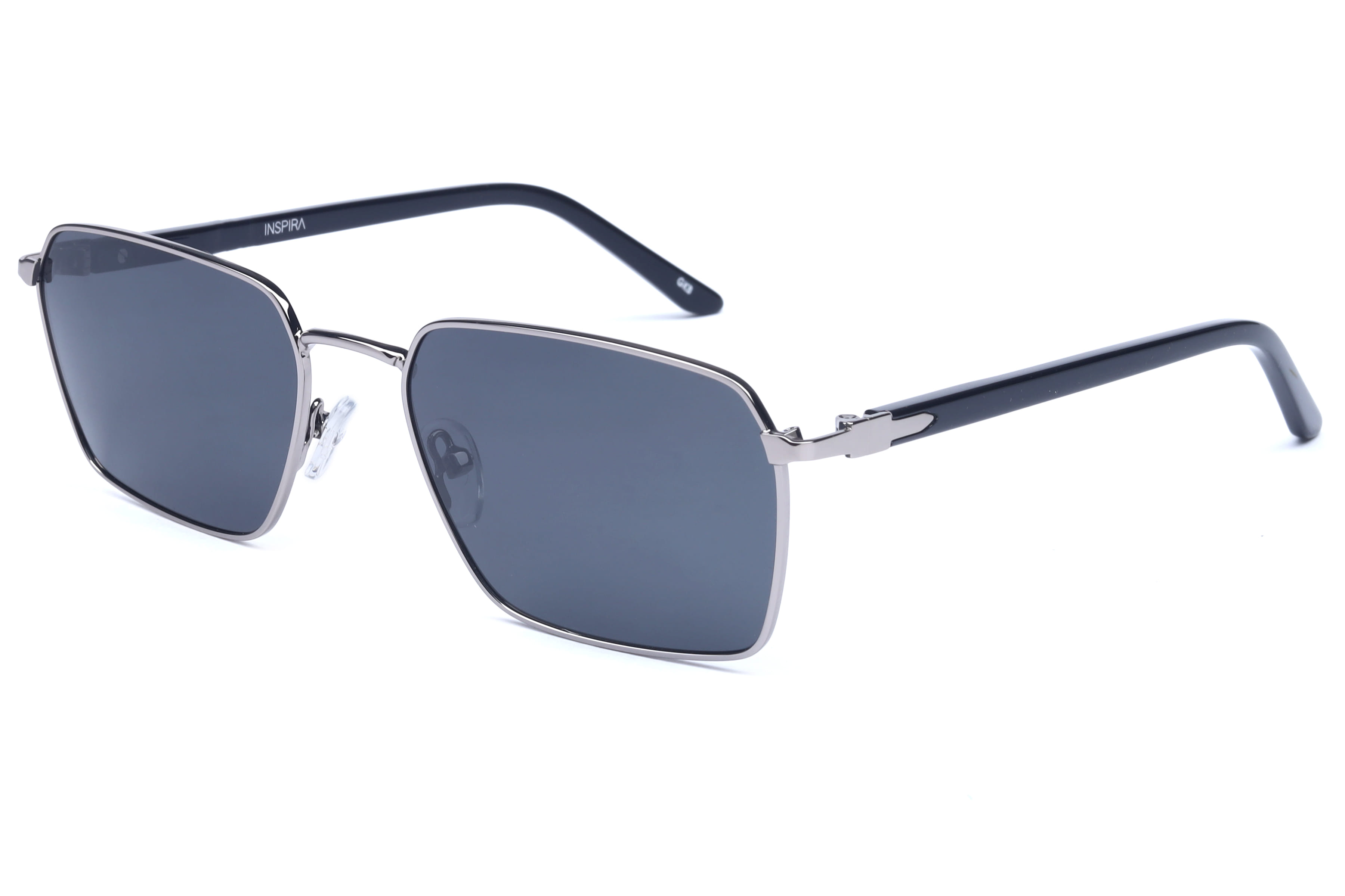 Inspira AK17260 Sunglass Gun Metal Male Full Shell Sunglass — Gun Metal frame — view 4
