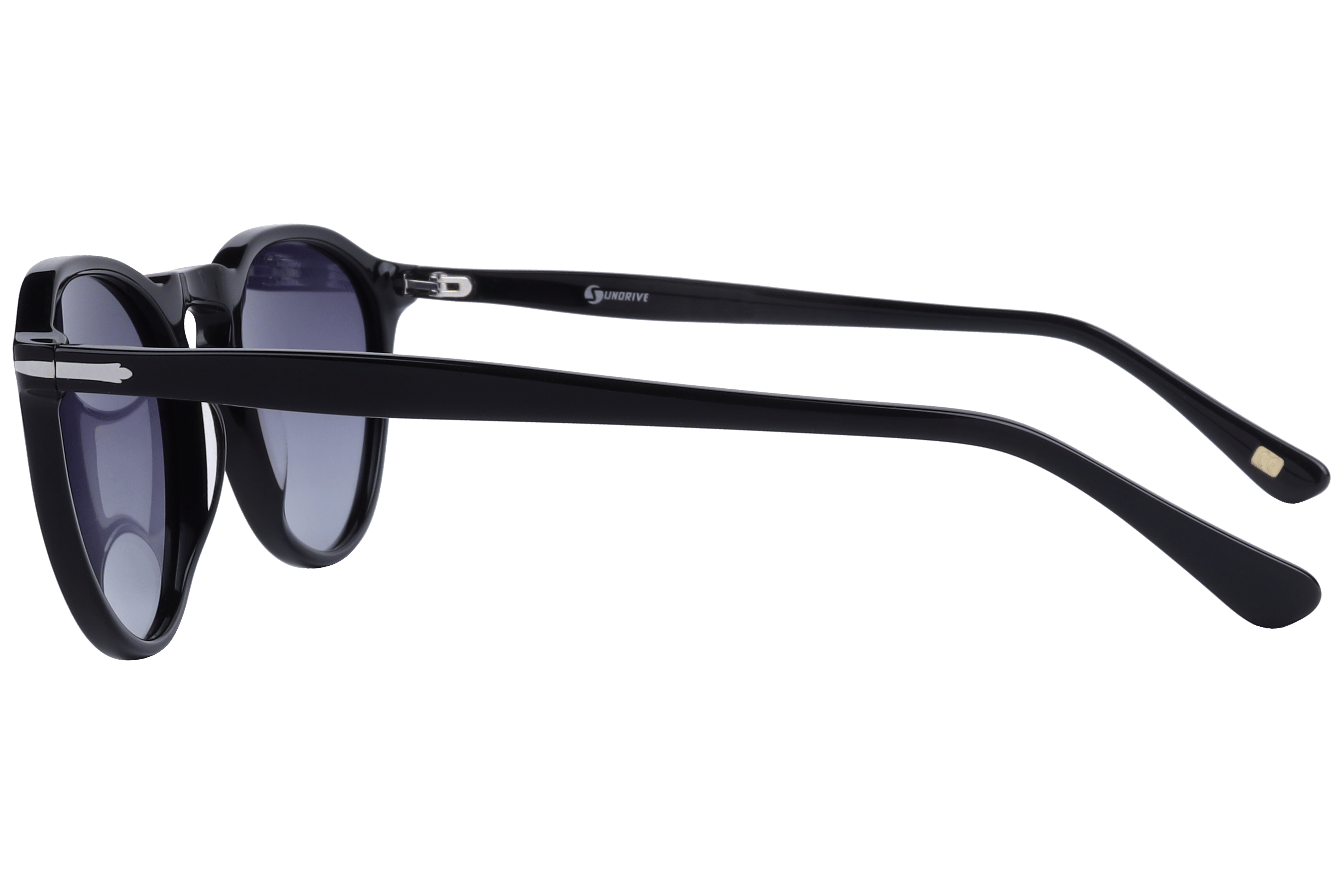Inspira AT8521 Sunglass Black Unisex Full Shell Sunglass — Black frame — view 3