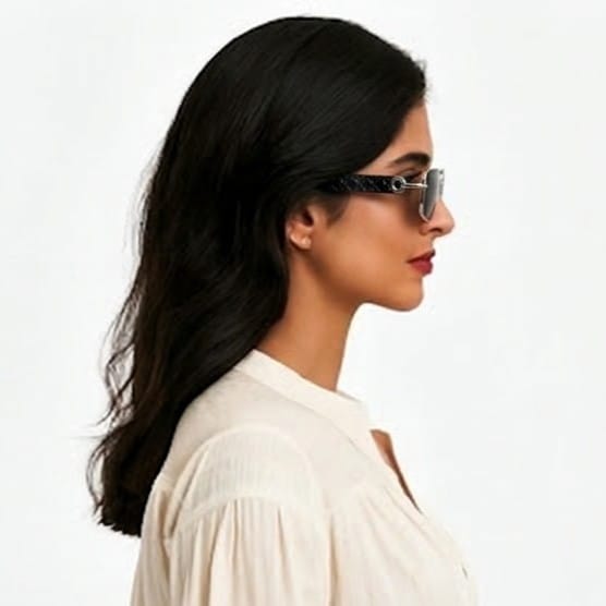 Inspira AK17270 Sunglass Gun Metal Unisex Full Shell Sunglass — Gun Metal frame — view 1