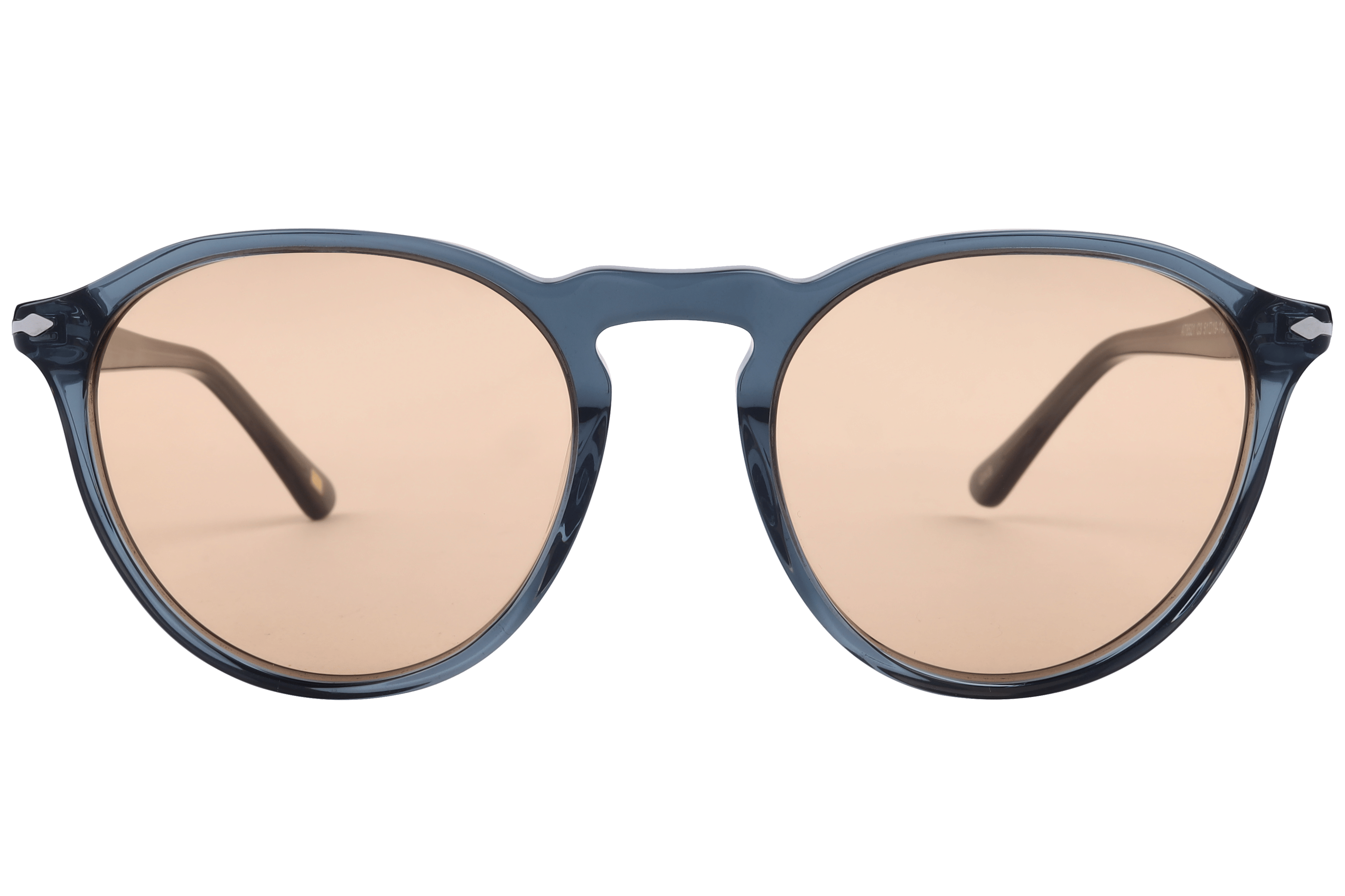 Inspira AT8521 Sunglass Transparent Blue Unisex Full Shell Sunglass — Transparent Blue frame — view 2