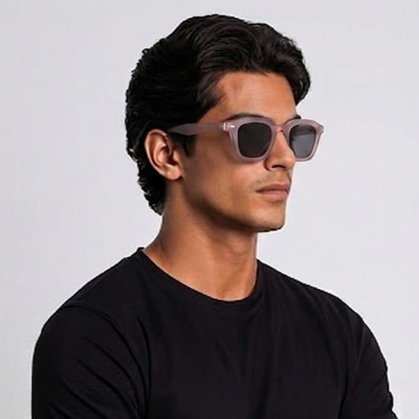 INSPIRA SZ1007 C6 Sunglass — Matt Pink frame — view 1