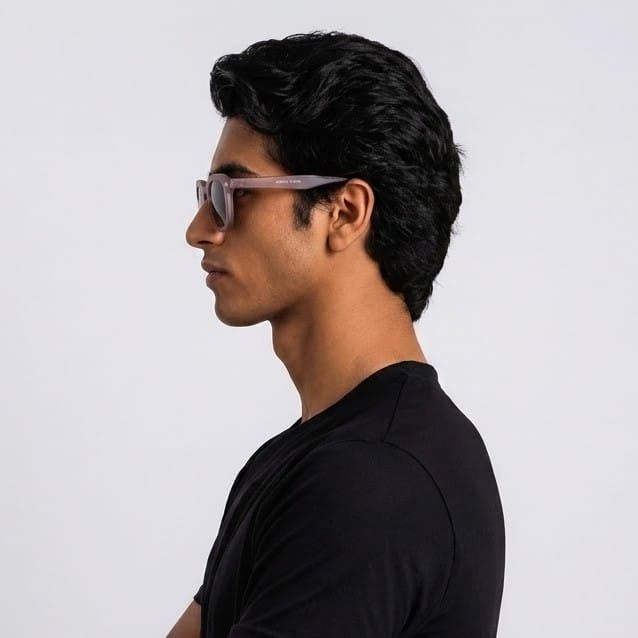 INSPIRA SZ1007 C6 Sunglass — Matt Pink frame — view 2