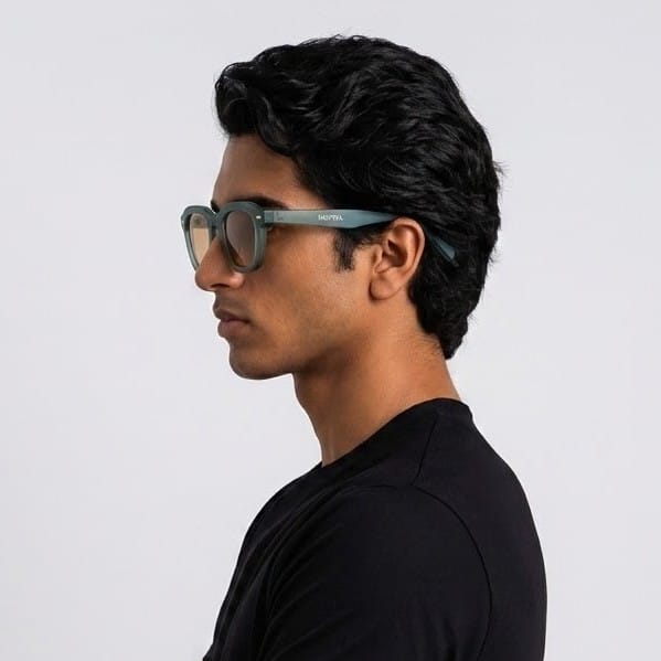 INSPIRA SZ1007 C7 Sunglass — Matt Green frame — view 2