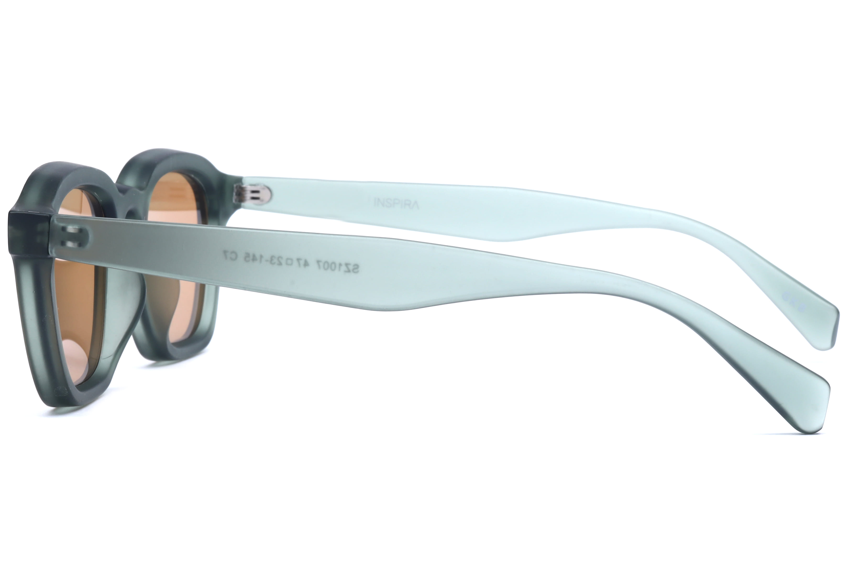 INSPIRA SZ1007 C7 Sunglass — Matt Green frame — view 6