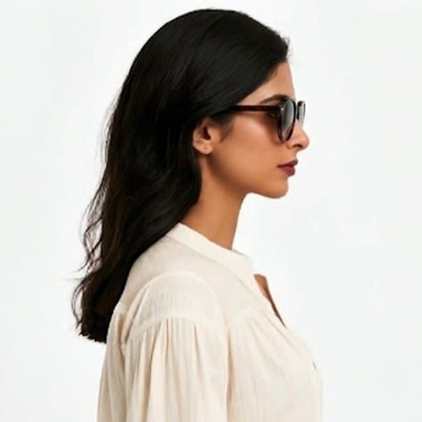 INSPIRA SZ3226 C4 Sunglass — Havana frame — view 1