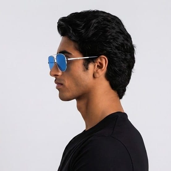 INSPIRA SZ3619 C3 Sunglass — Silver frame — view 2