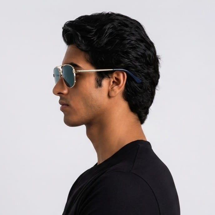 INSPIRA SZ3619 C6 Sunglass — Gold frame — view 2