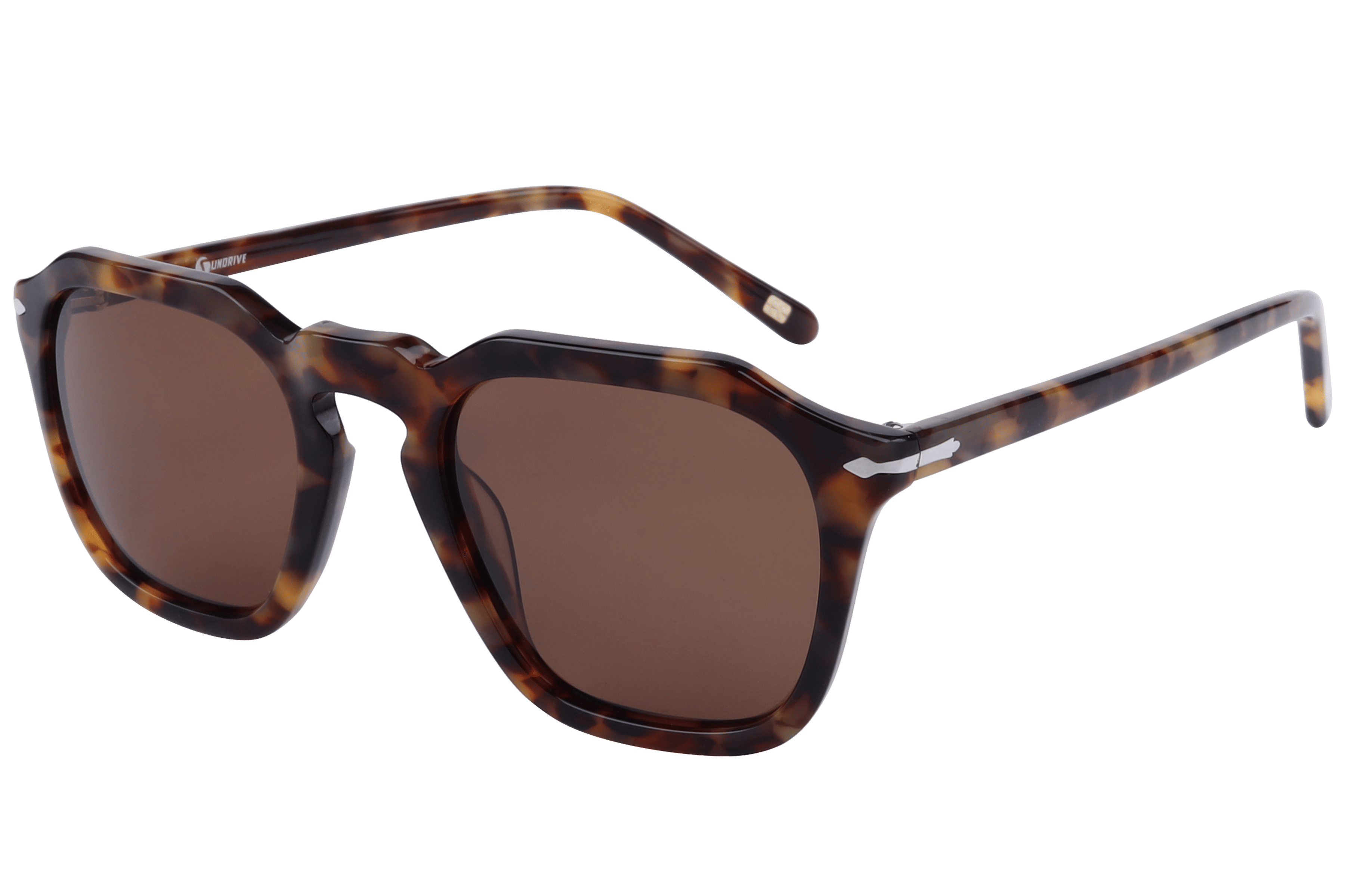 Inspira AT8526 Sunglass Havana Unisex Full Shell — Havana frame