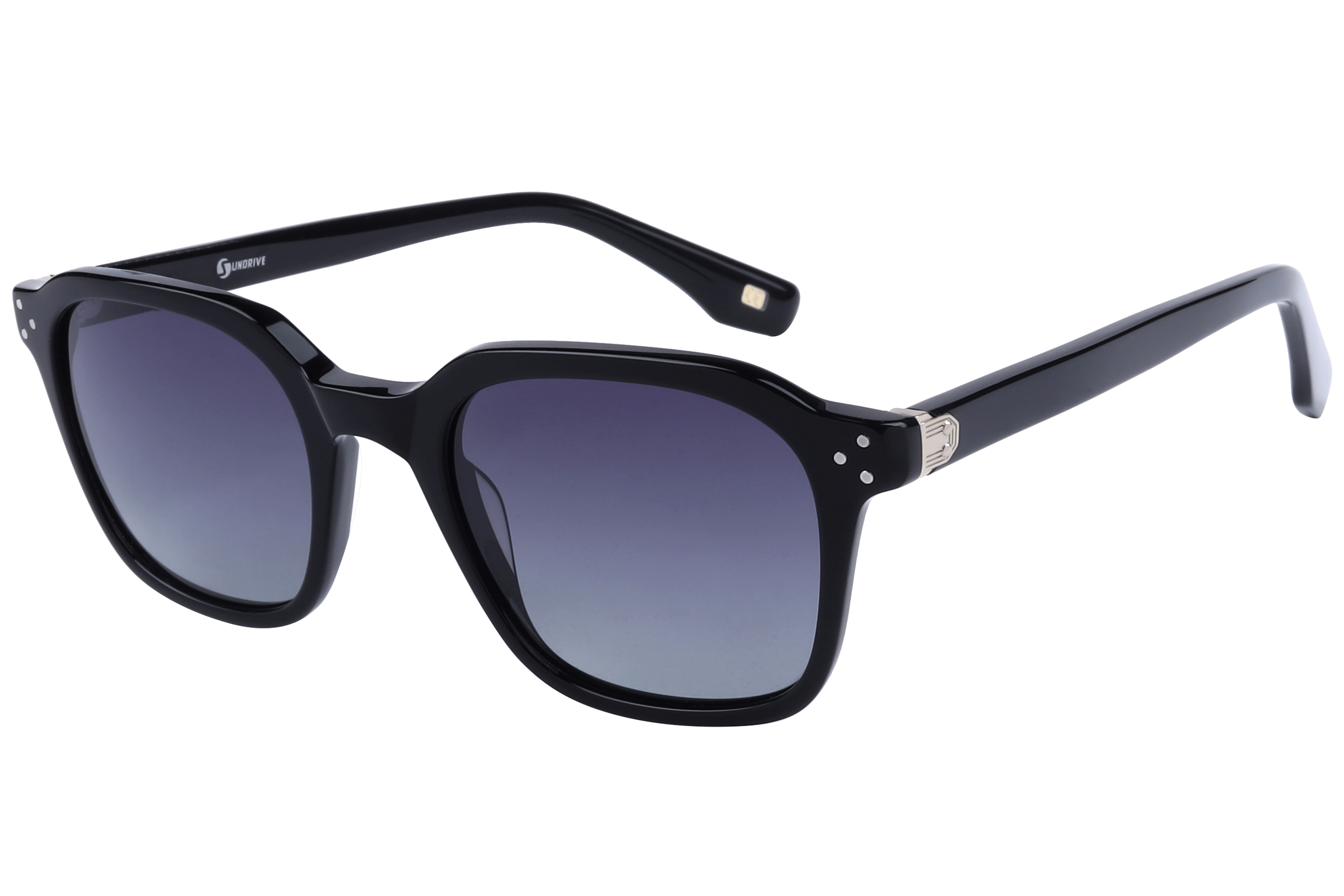 Inspira AT8461 Sunglass Black Unisex Full Shell — Black frame