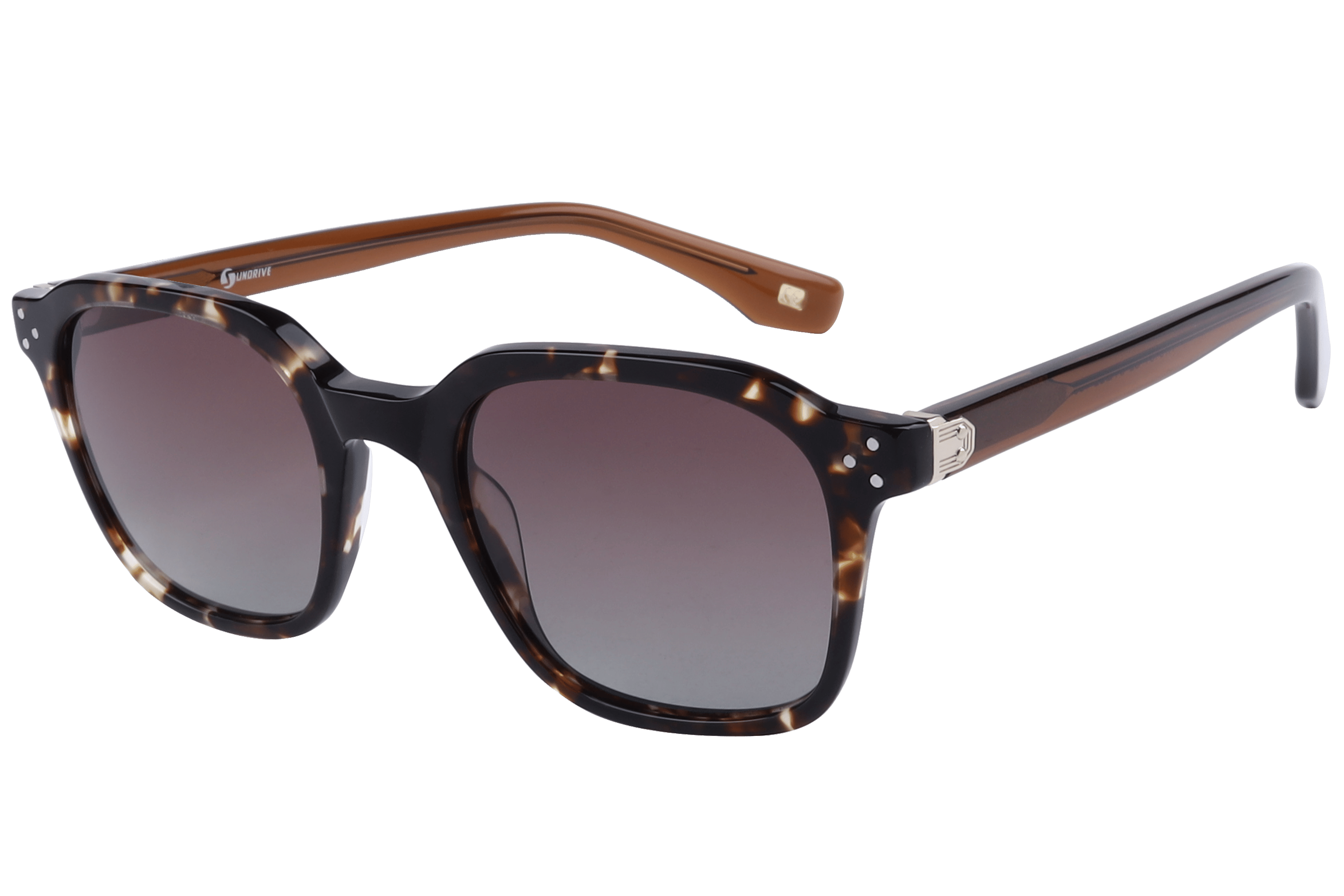 Inspira AT8461 Sunglass Havana Unisex Full Shell — Havana frame