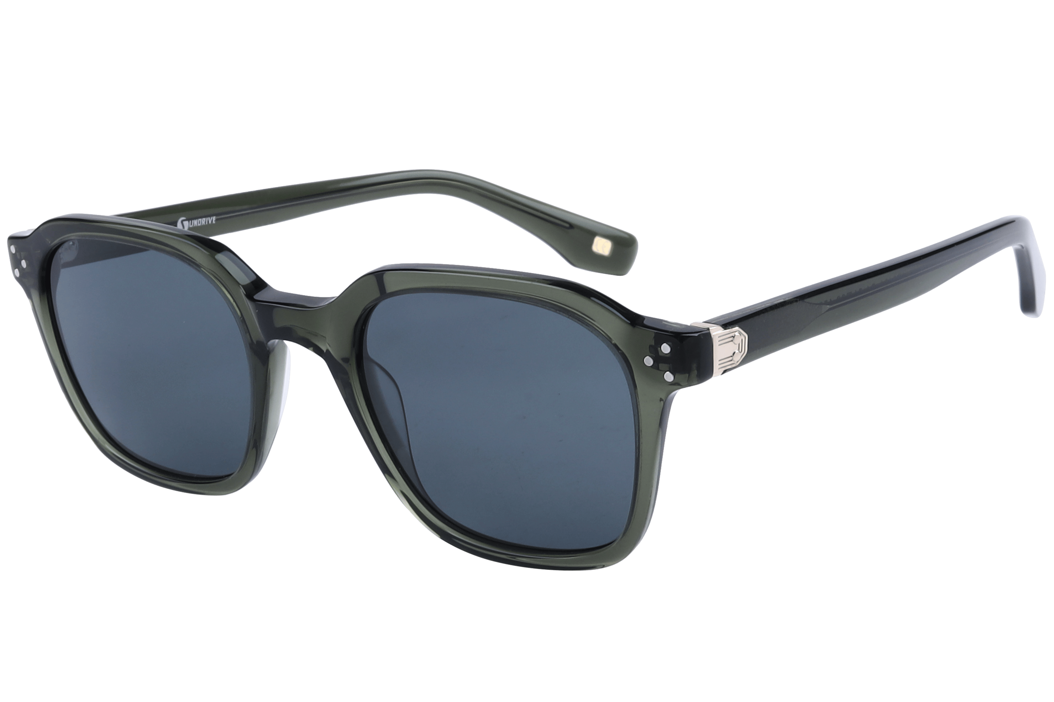 Inspira AT8461 Sunglass Olive Unisex Full Shell — Olive frame