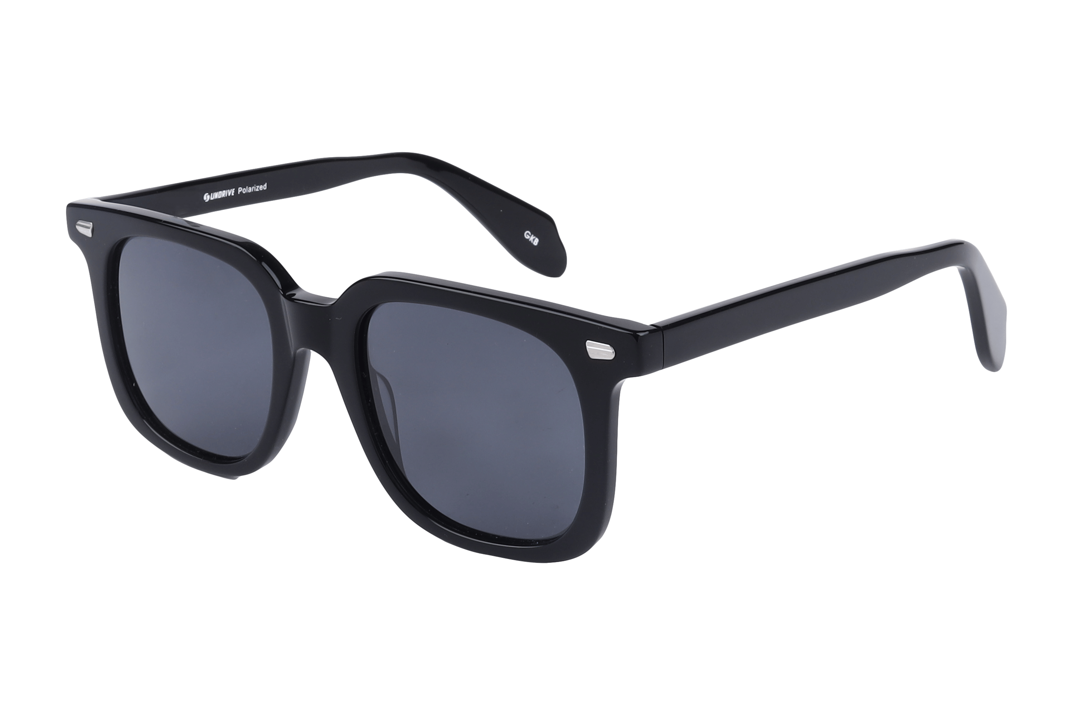 Inspira BOA1195 Sunglass Black Male Full Shell — Black frame