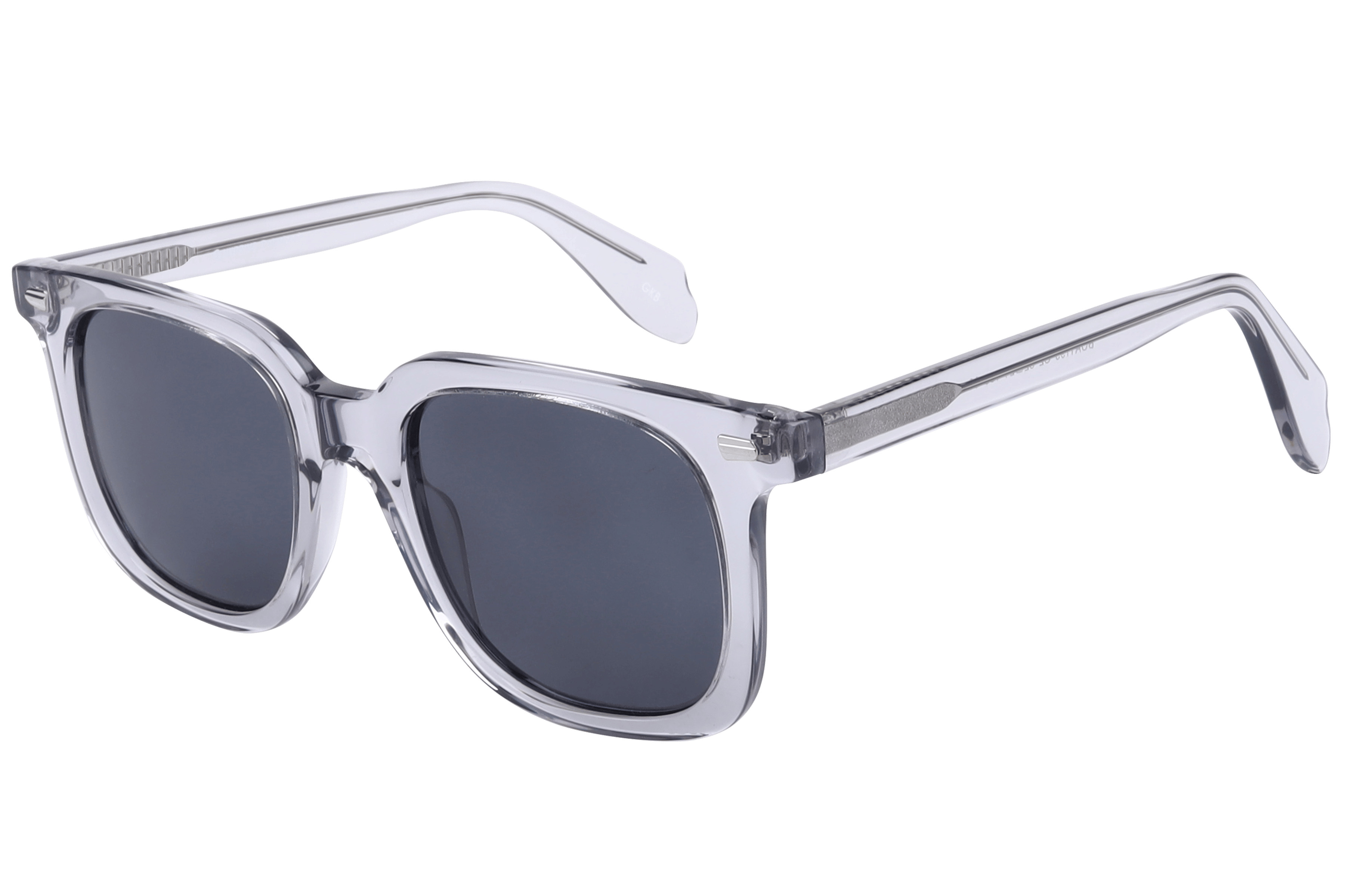 Inspira BOA1195 Sunglass Transparent Grey Male Full Shell — Transparent Grey frame