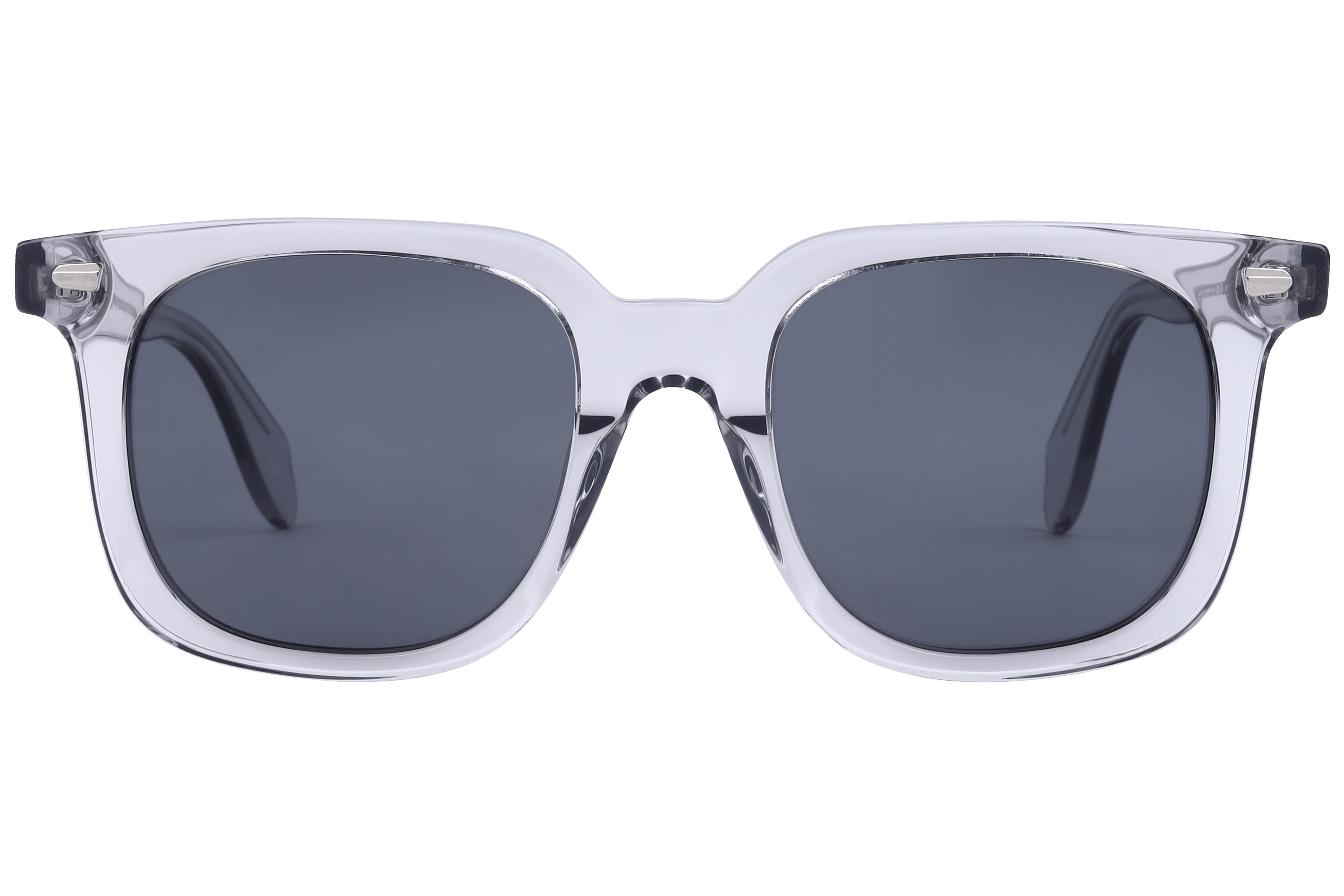 Inspira BOA1195 Sunglass Transparent Grey Male Full Shell Sunglass — Transparent Grey frame — view 2
