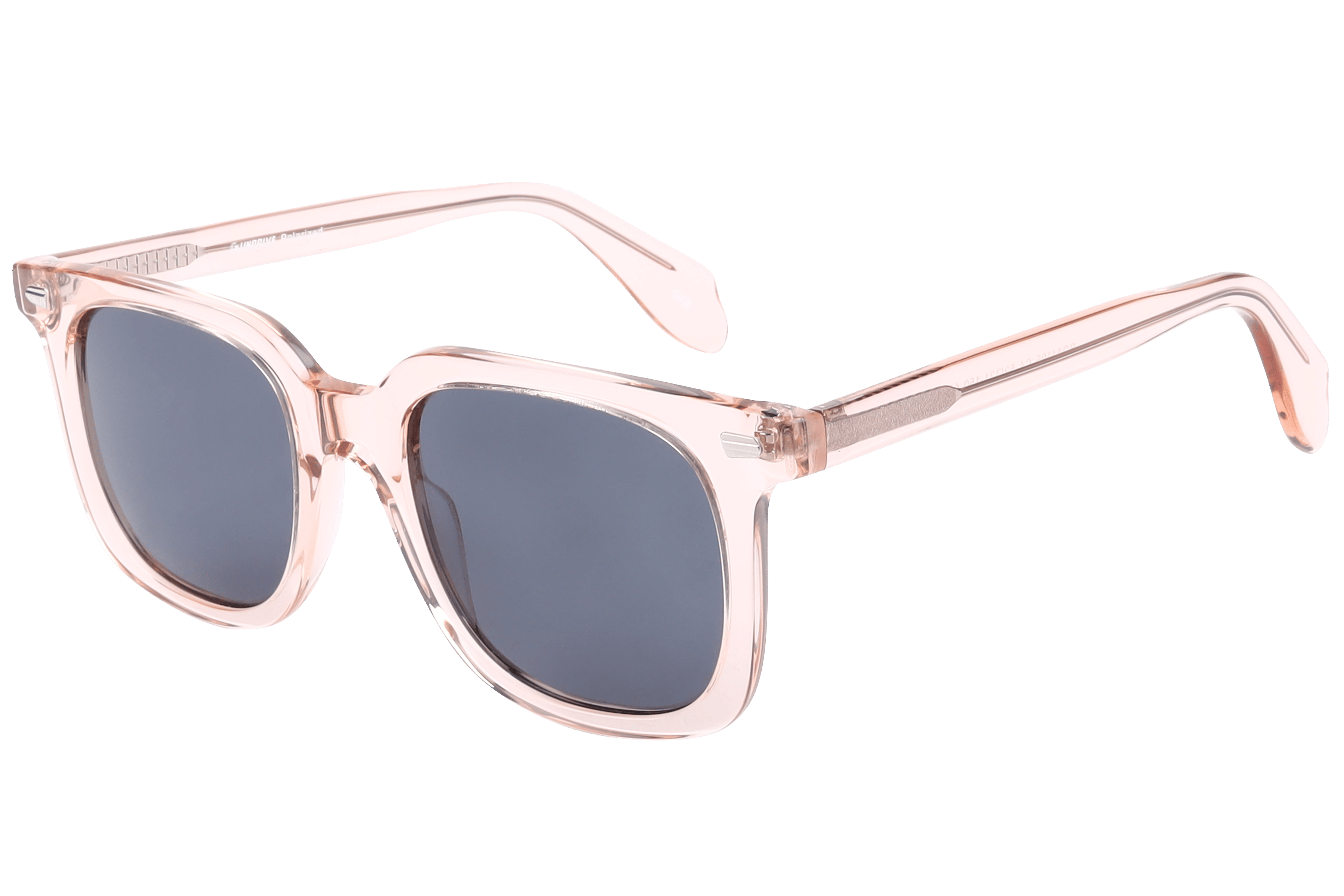 Inspira BOA1195 Sunglass Transparent Brown Male Full Shell — Transparent Brown frame