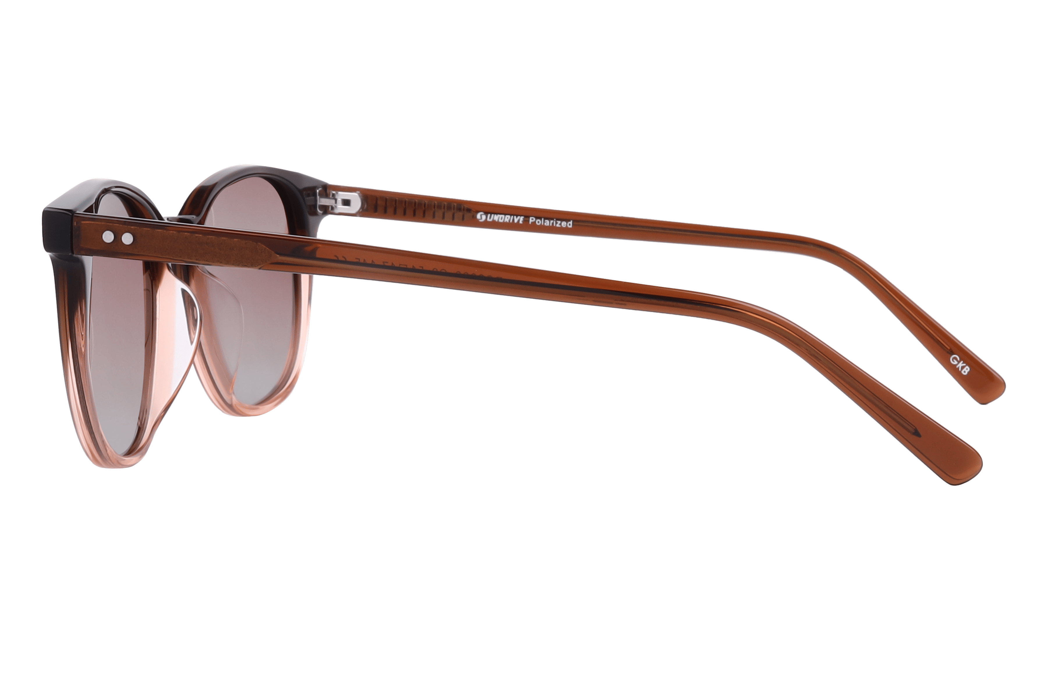 Inspira BS8066 Sunglass Brown Unisex Full Shell Sunglass — view 3