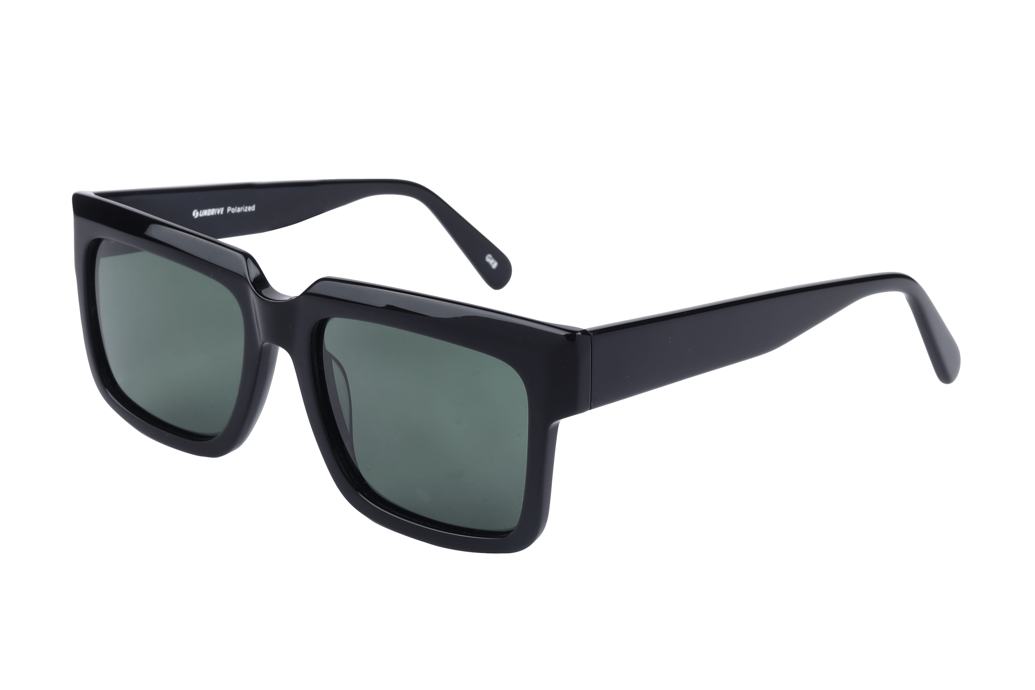 Inspira BS8093 Sunglass Black Male Full Shell — Black frame