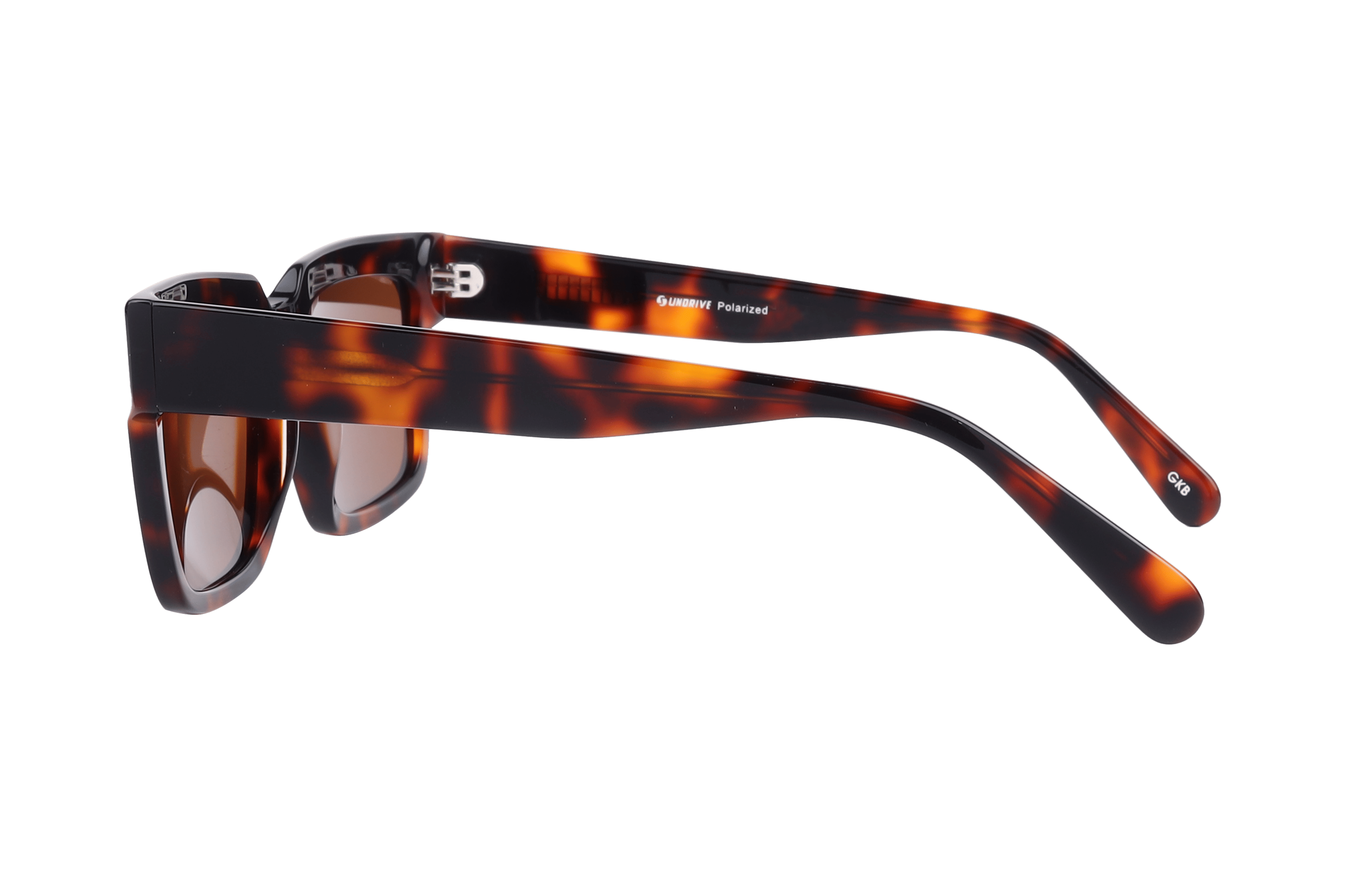 Inspira BS8093 Sunglass Havana Male Full Shell Sunglass — Havana frame — view 3