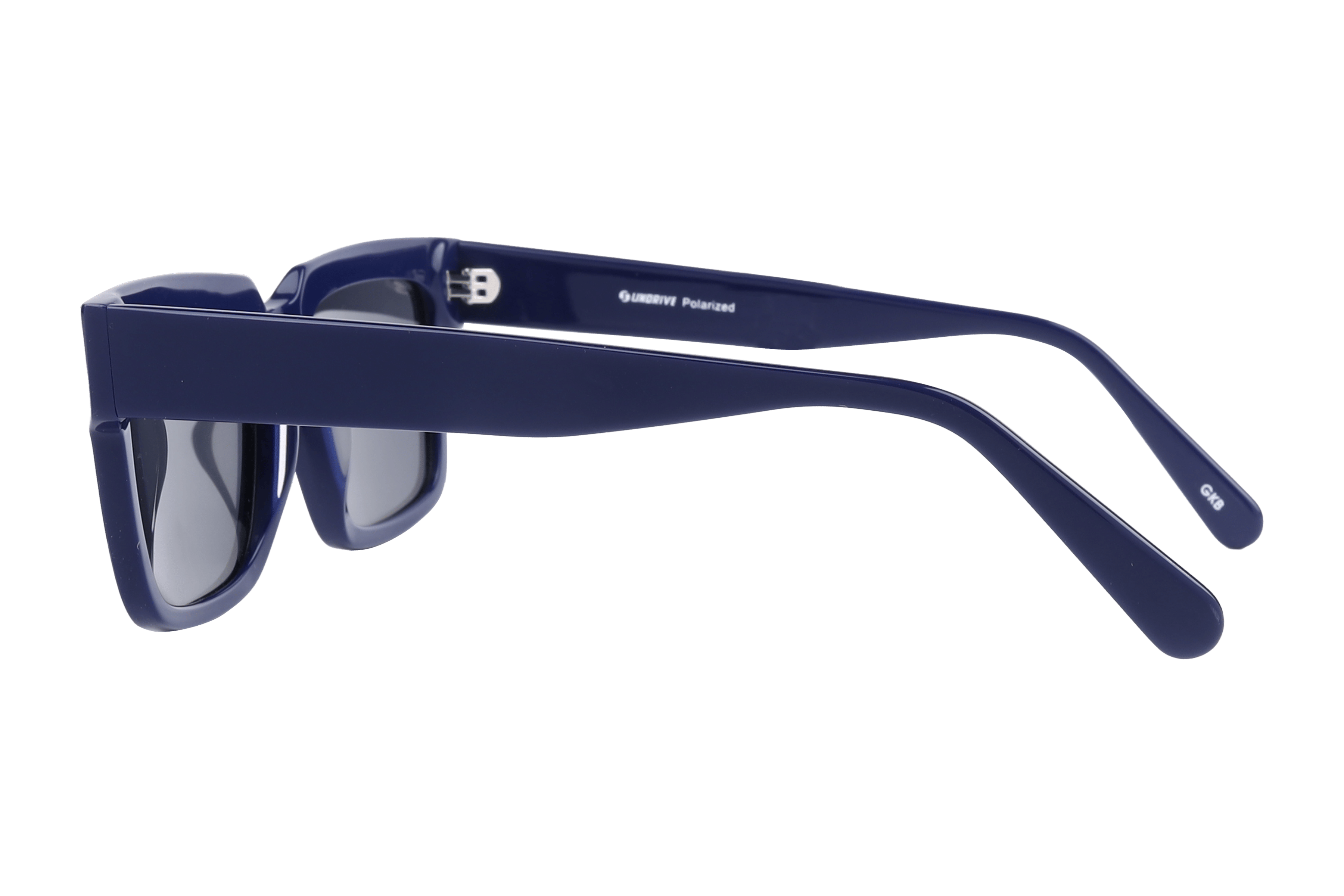 Inspira BS8093 Sunglass Blue Male Full Shell Sunglass — Blue frame — view 3