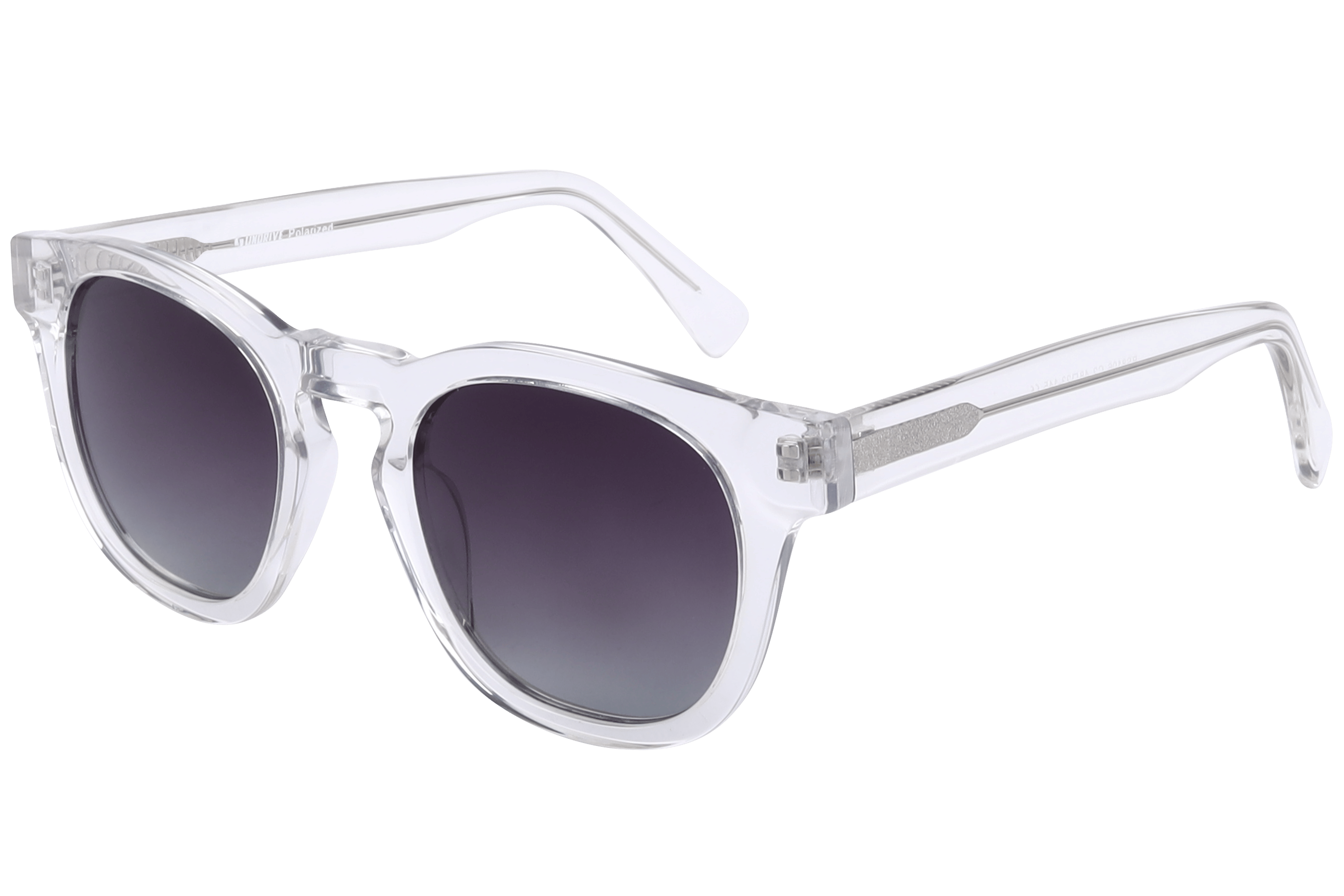 Inspira BS8106 Sunglass Transparent Unisex Full Shell — Transparent frame