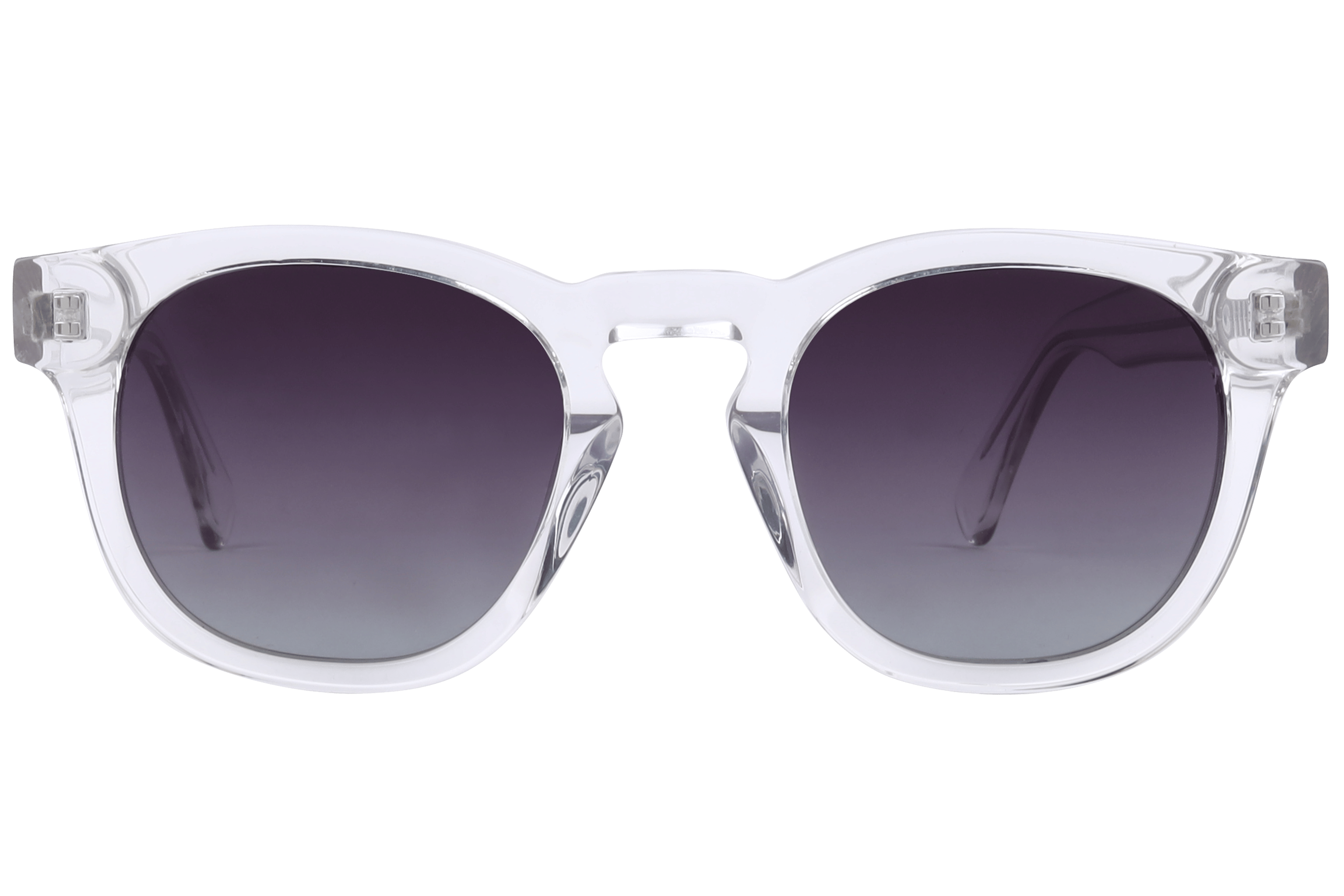 Inspira BS8106 Sunglass Transparent Unisex Full Shell Sunglass — Transparent frame — view 2