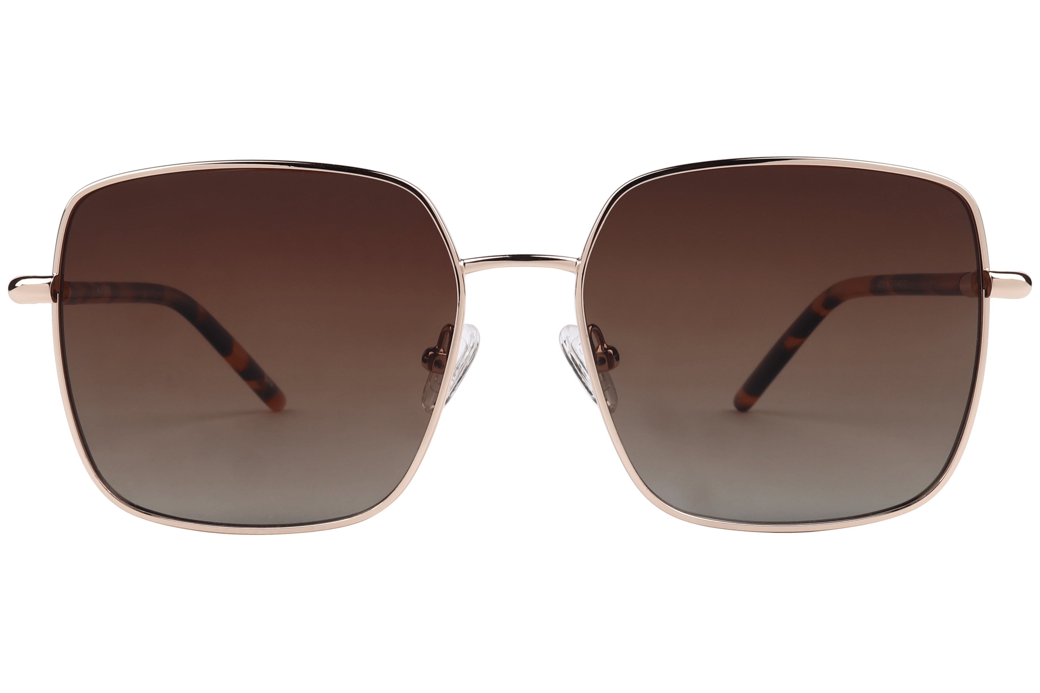 Inspira 8215 Sunglass Gold Unisex Full Metal Sunglass — Gold frame — view 2