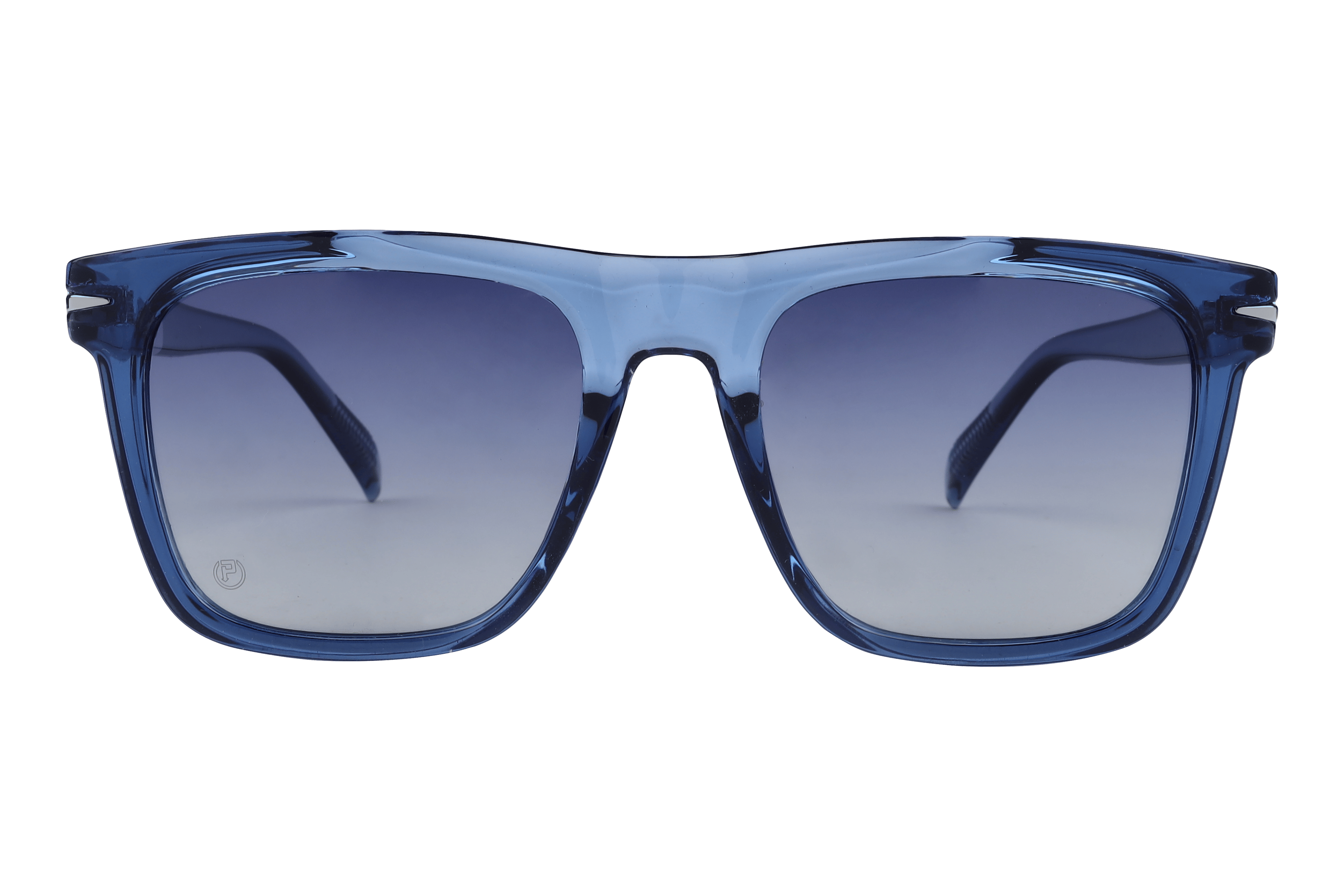 Inspira SD5115 Sunglass Transparent Blue Male Full Shell Sunglass — Transparent Blue frame — view 2