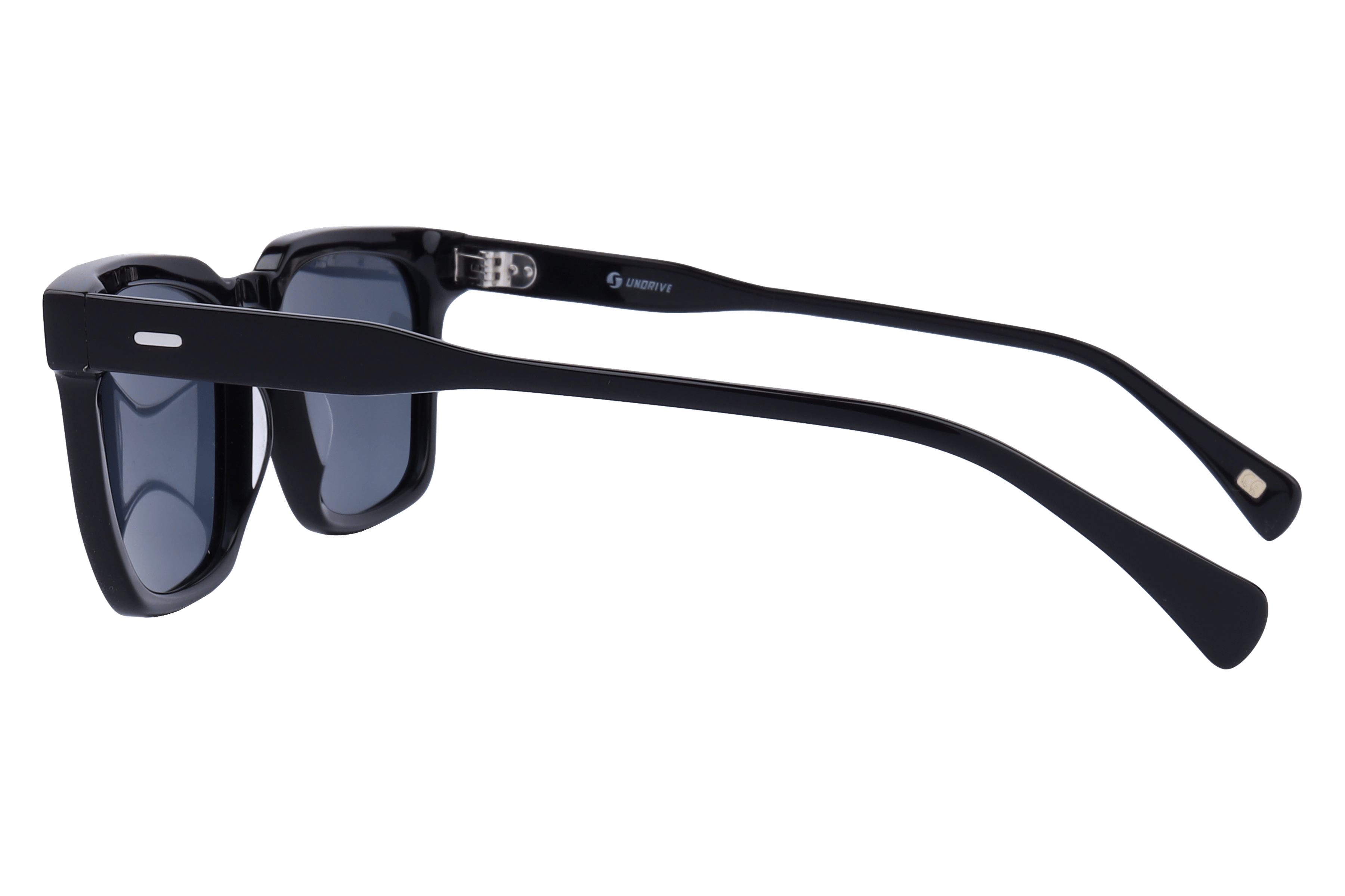 Inspira AT8399 Sunglass Black Male Full Shell Sunglass — Black frame — view 3