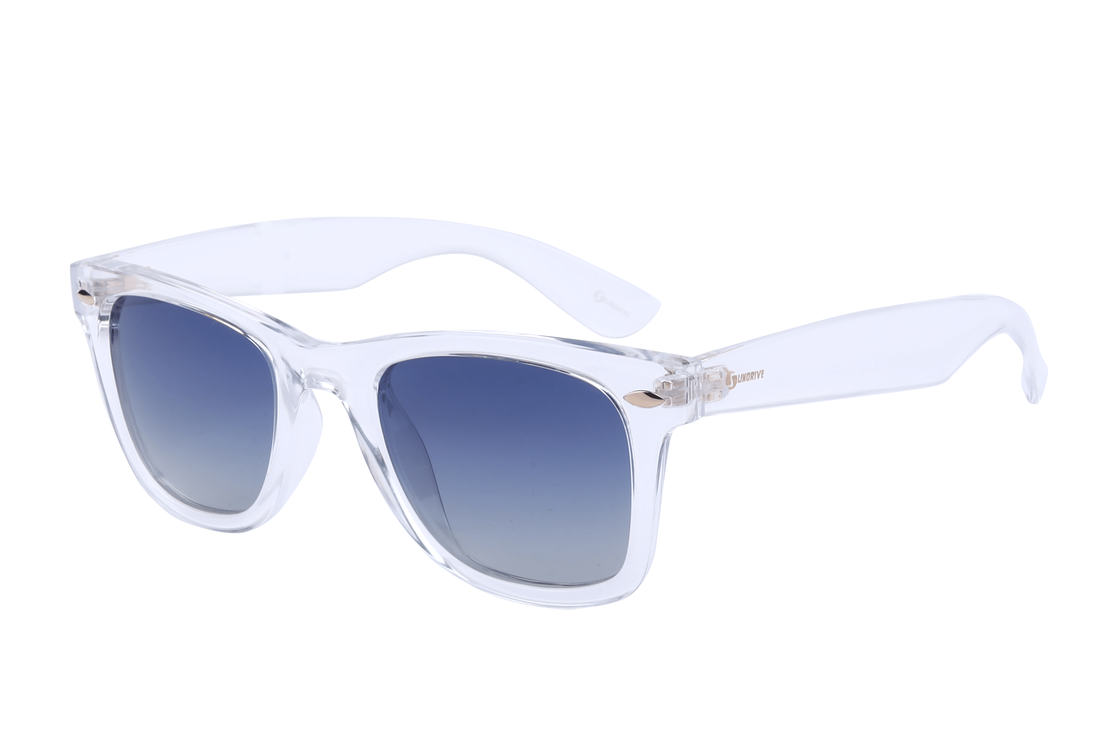 Inspira S774 Sunglass Transparent Male Full Shell — Transparent frame