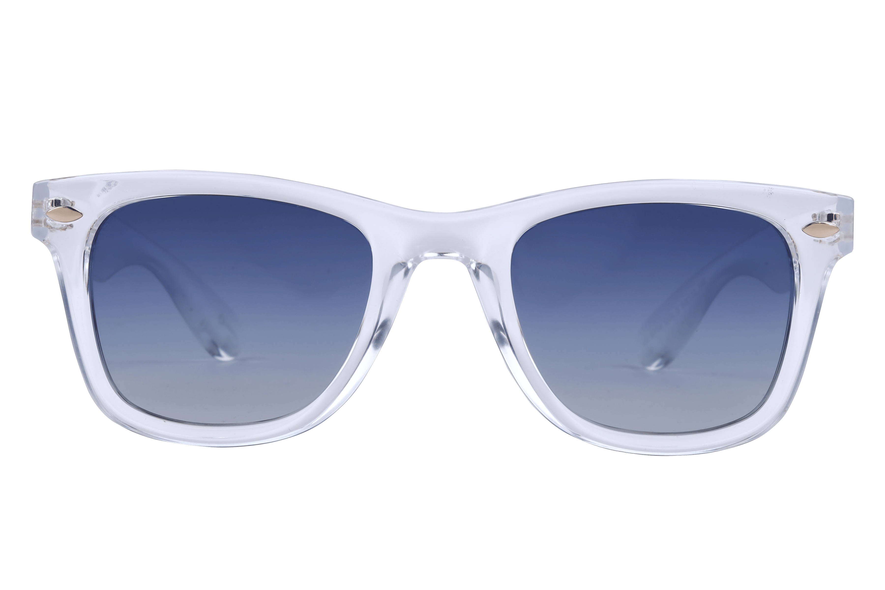 Inspira S774 Sunglass Transparent Male Full Shell Sunglass — Transparent frame — view 2