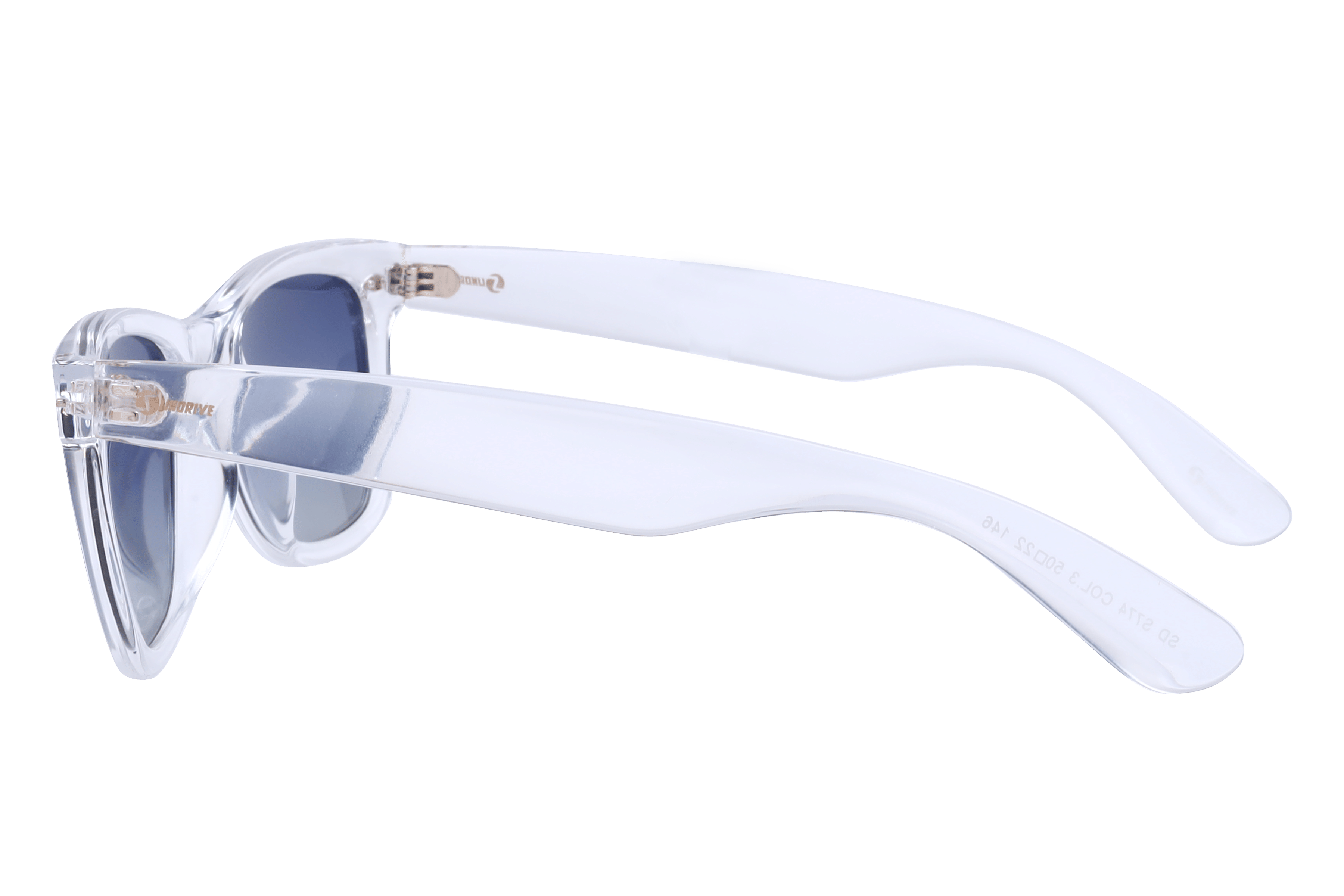 Inspira S774 Sunglass Transparent Male Full Shell Sunglass — Transparent frame — view 3