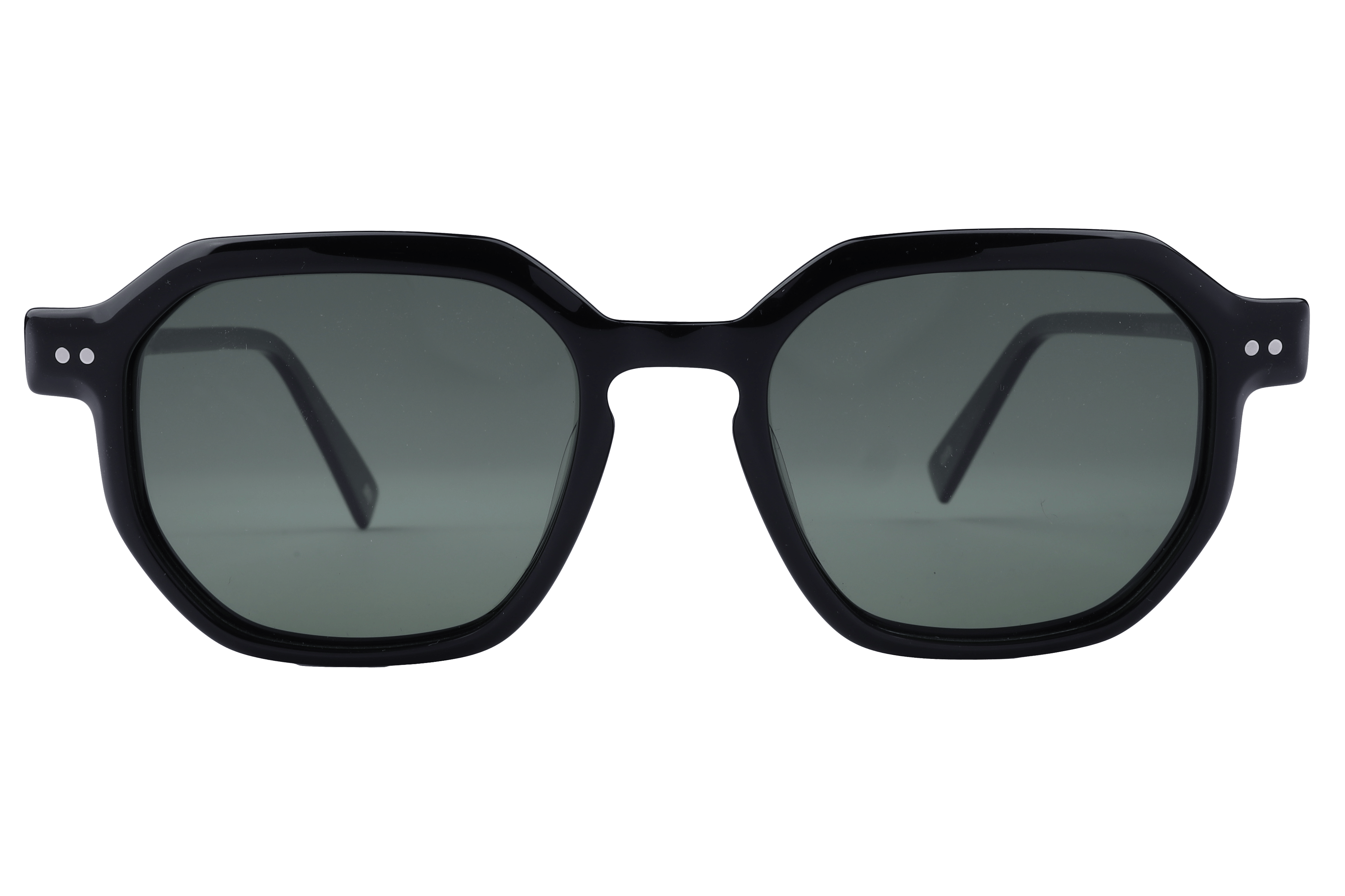 Inspira AS6488 Sunglass Black Male Full Shell Sunglass — Black frame — view 2