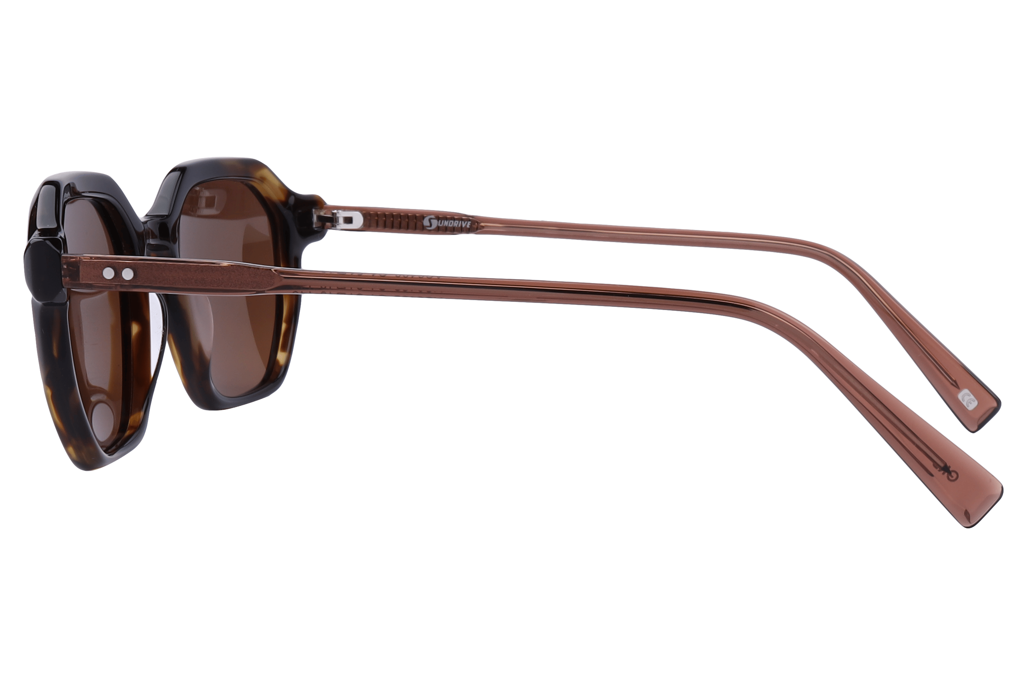 Inspira AS6488 Sunglass Havana Male Full Shell Sunglass — Havana frame — view 3
