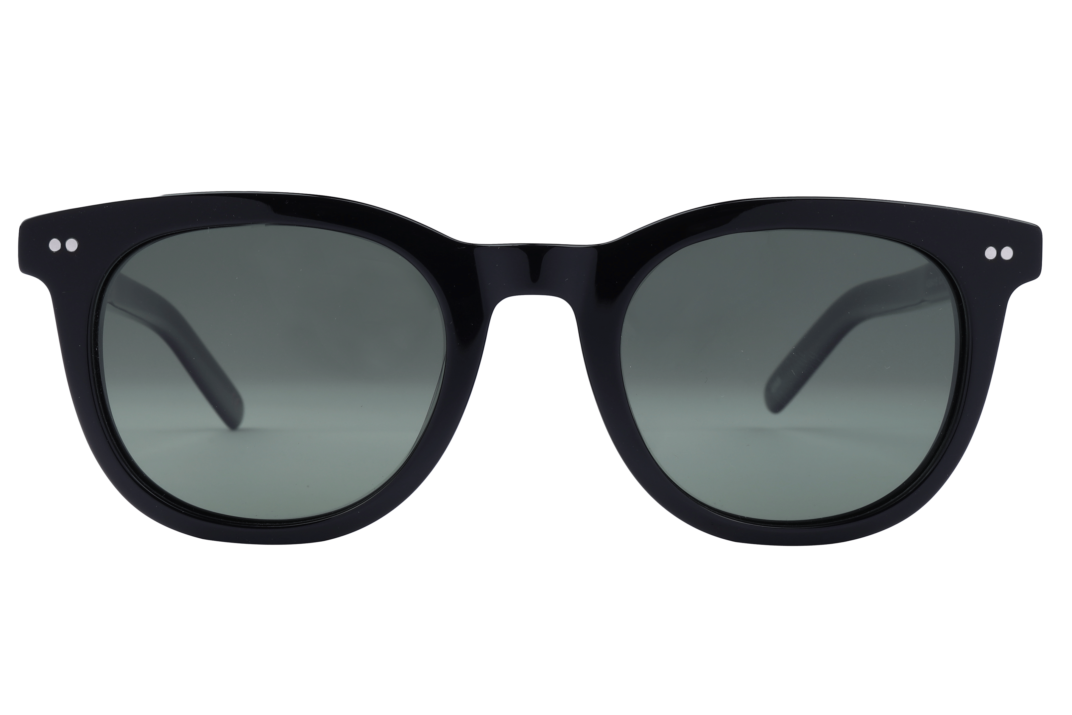 Inspira AS6415 Sunglass Black Unisex Full Shell Sunglass — Black frame — view 2