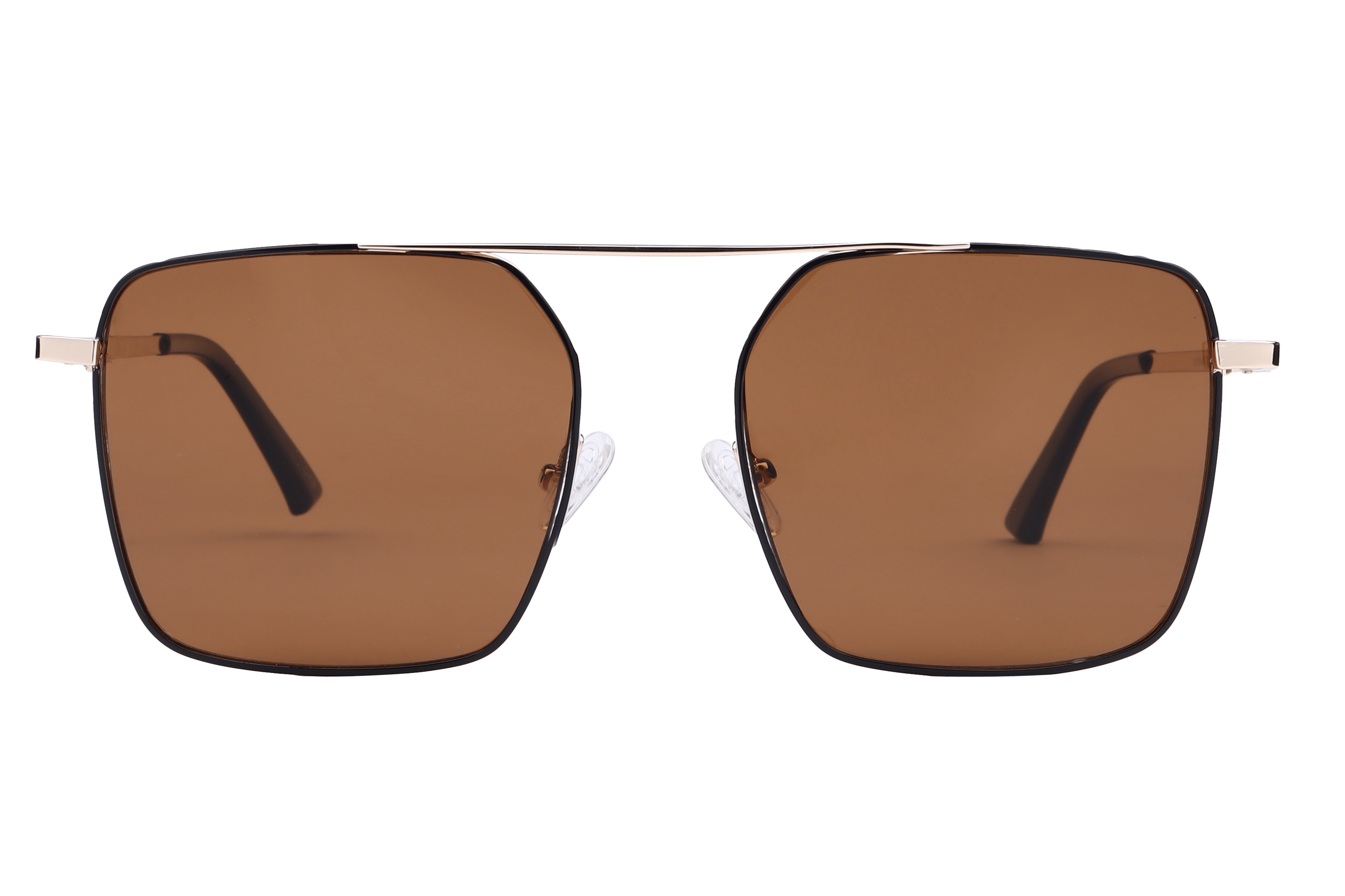 Inspira VW264S Sunglass Black Male Metal Sunglass — Black frame — view 2