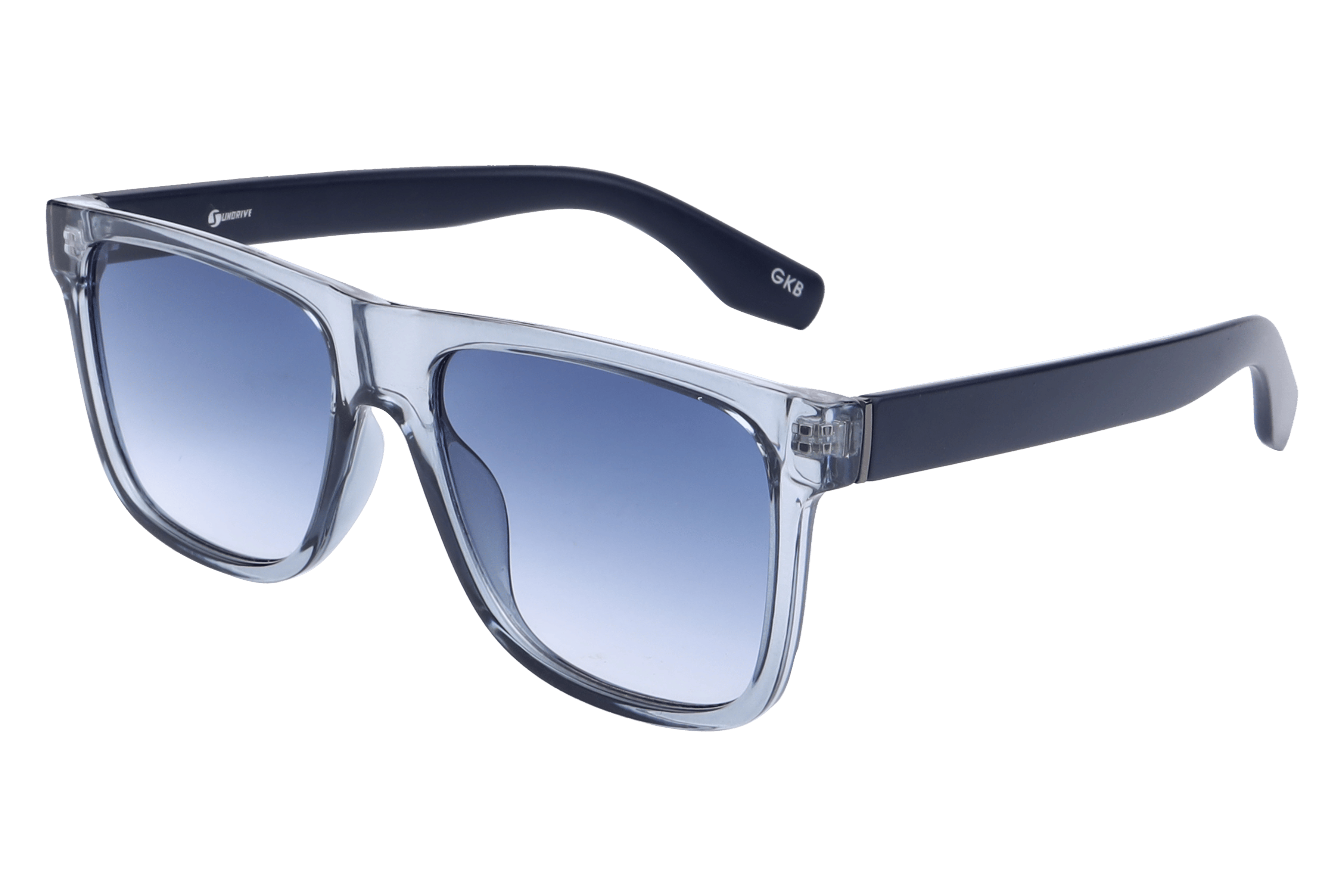 Inspira SD 1225 Sunglass Transparent Blue Male Full Shell