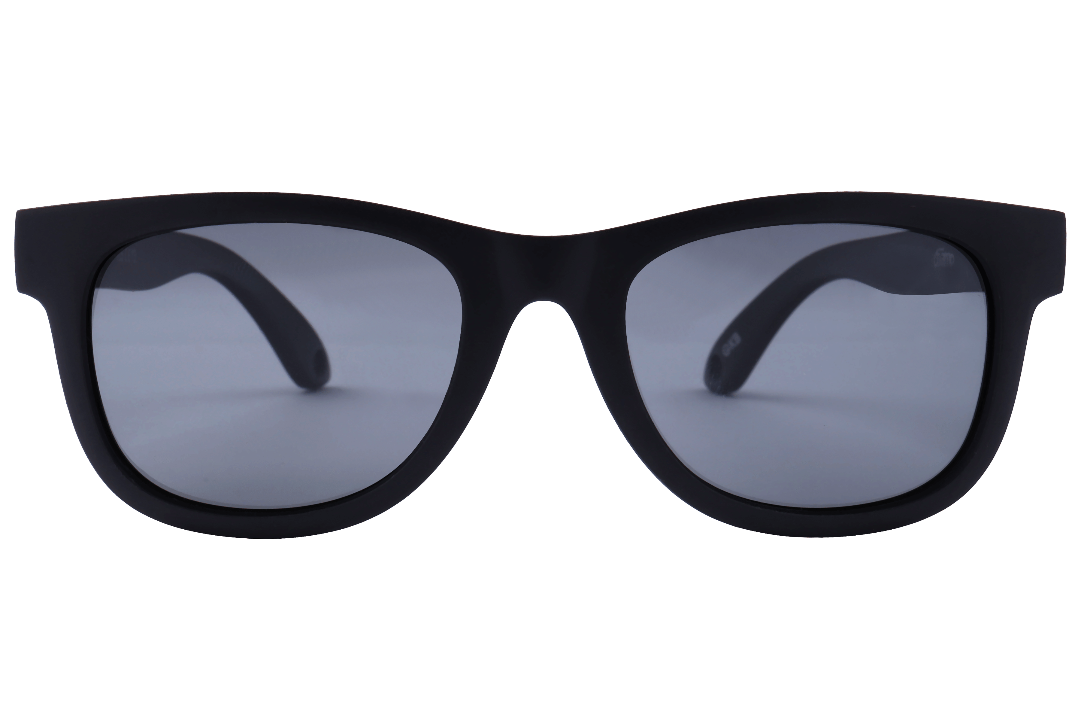 Champ S8359P Sunglass Matt Black Kids Full Shell Sunglass — Matt Black frame — view 2