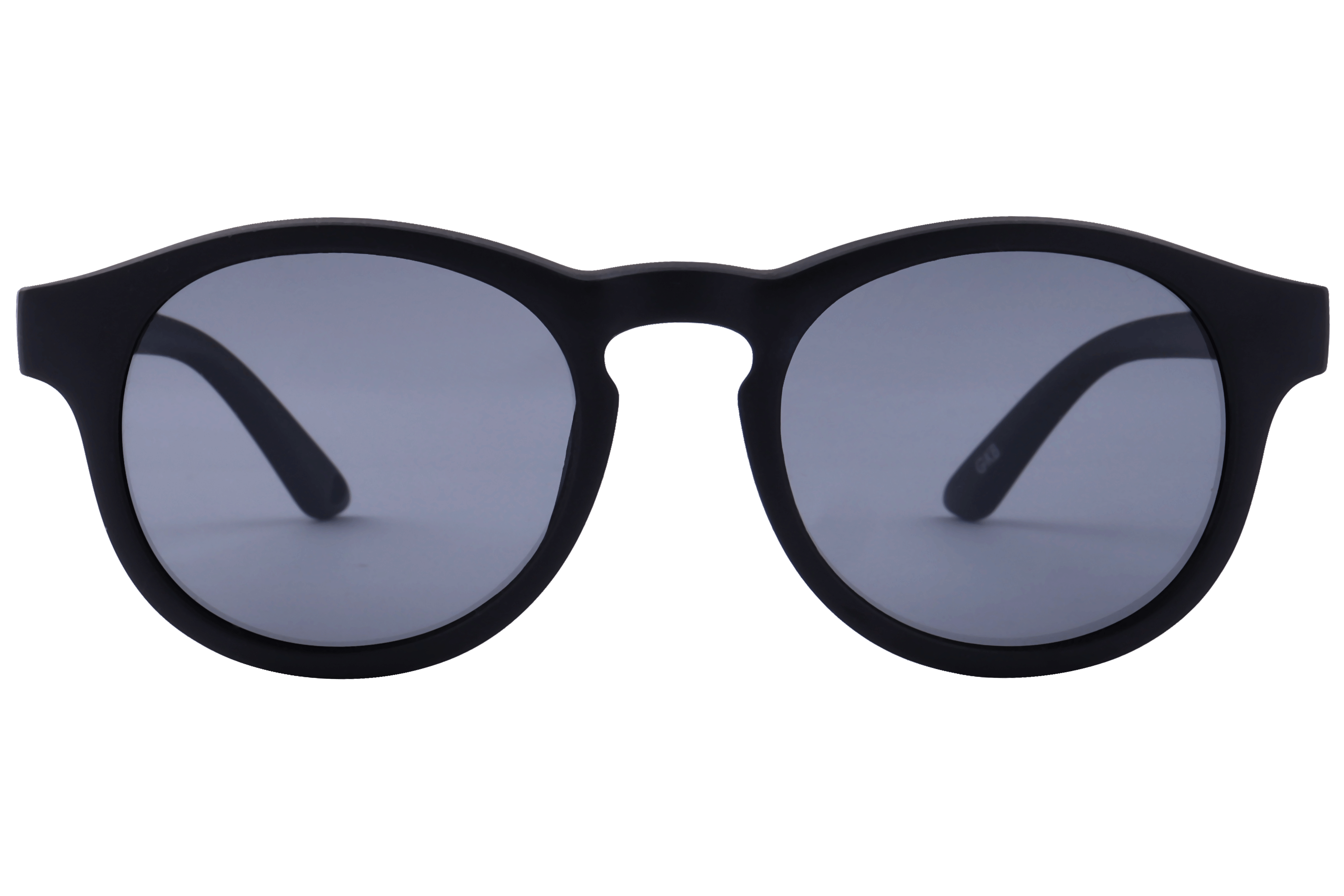 Champ S8308P Sunglass Matt Black Kids Full Shell Sunglass — Matt Black frame — view 2