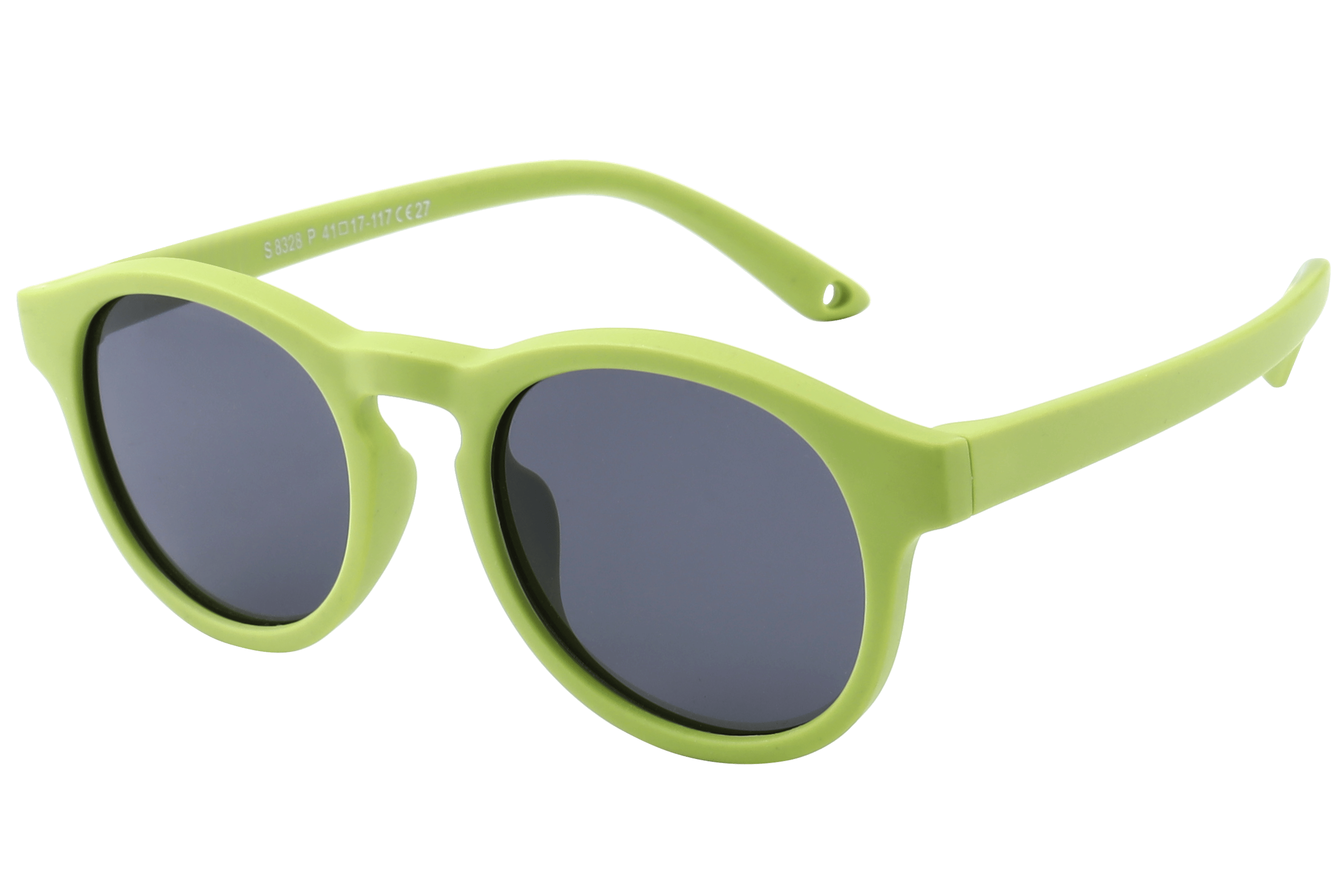 Champ S8328P Sunglass Green Kids Full Shell — Green frame