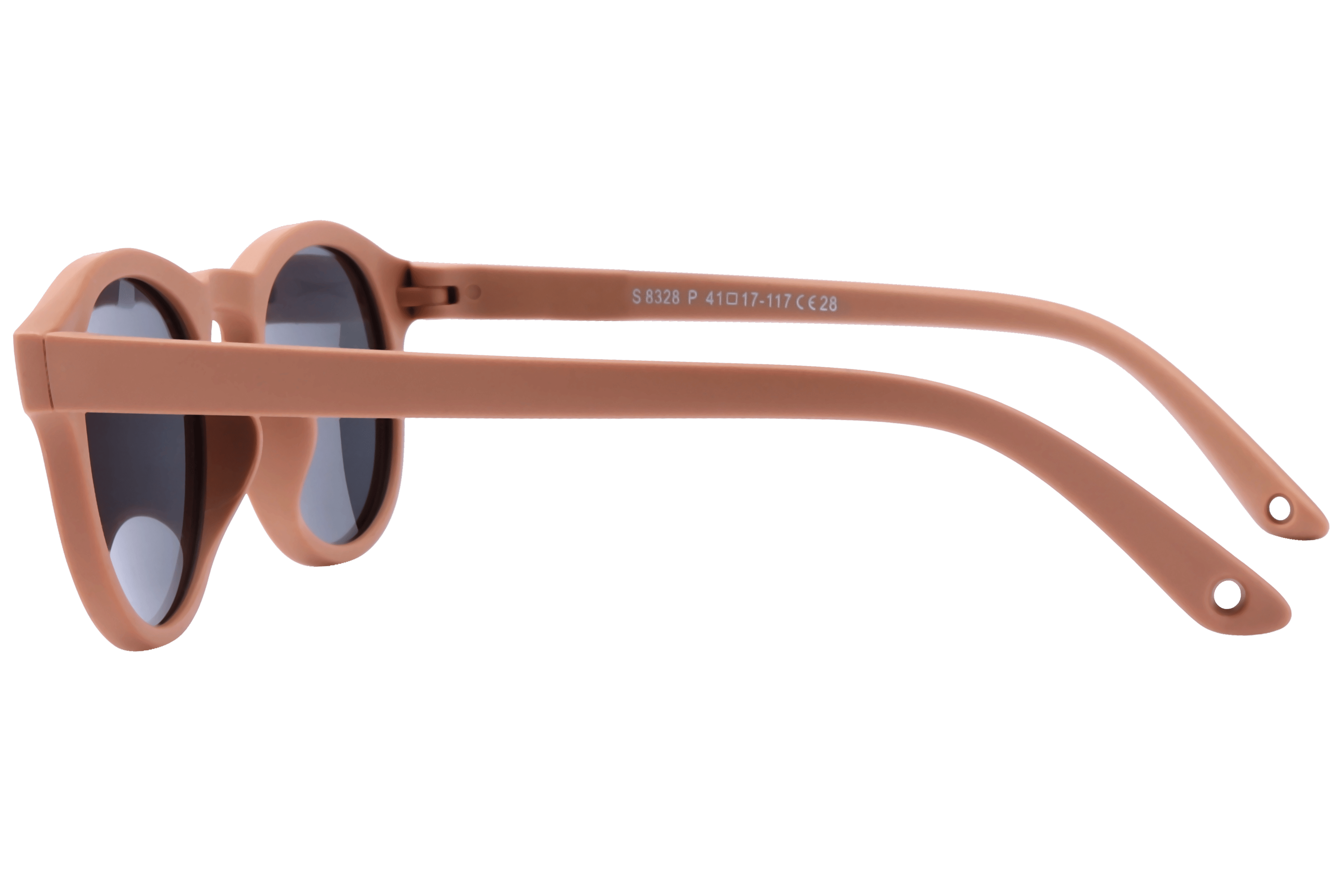 Champ S8328P Sunglass Brown Kids Full Shell Sunglass — Brown frame — view 3