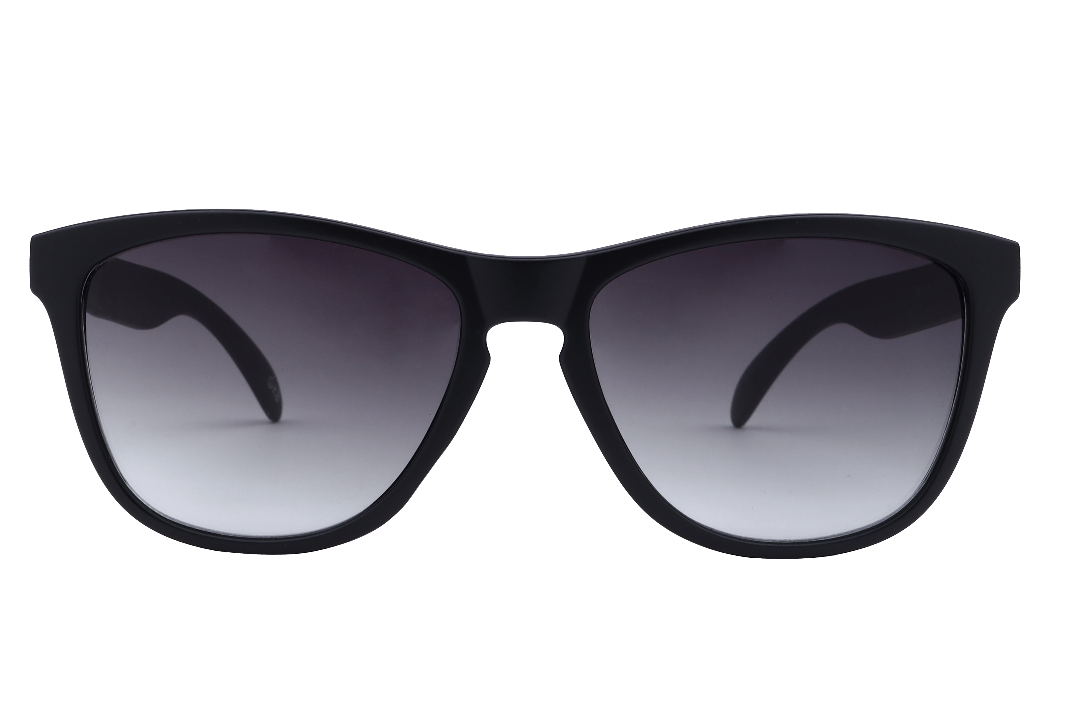 Inspira SD 1219 Sunglass Matt Black Unisex Full Shell Sunglass — Matt Black frame — view 2